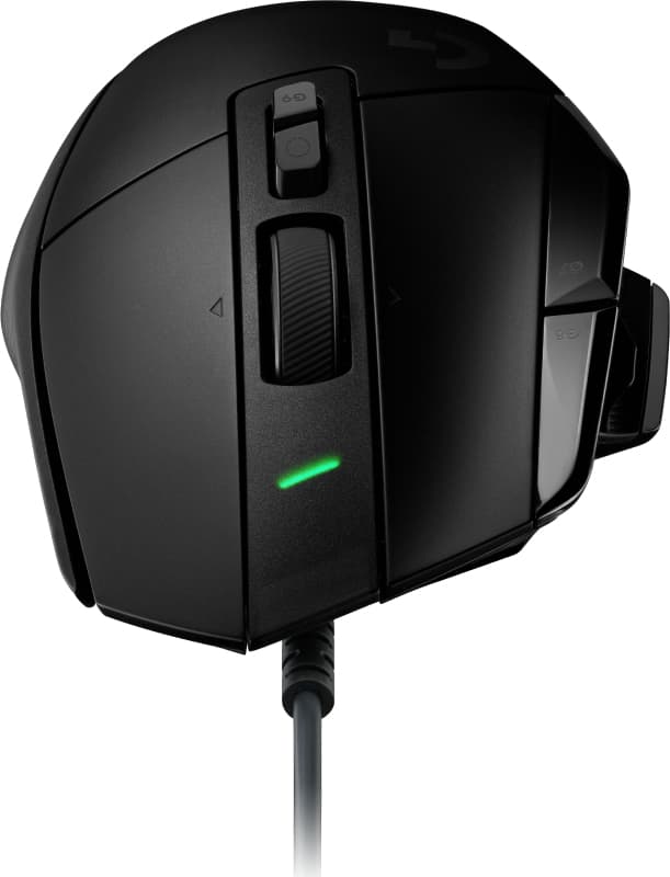 LOGITECH G502 X Gaming Mouse - BLACK - USB + G240 Mouse Pad "991-000489" — miniatură