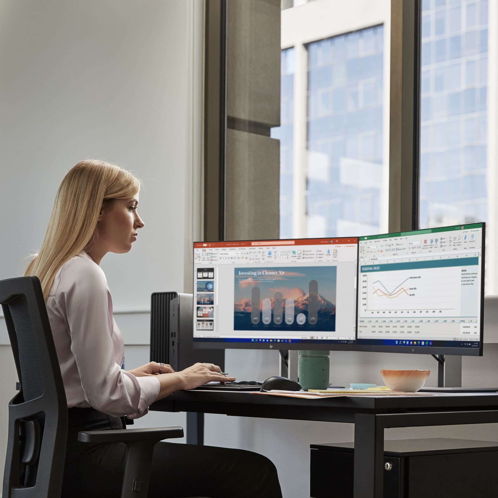 ProDesk 400 G9 SFF, Procesor Intel® CoreTM i7-14700 2.1GHz Raptor Lake Refresh, 16GB RAM, 512GB SSD, UHD 770, Windows 11 Pro "99P85ET" — miniatură