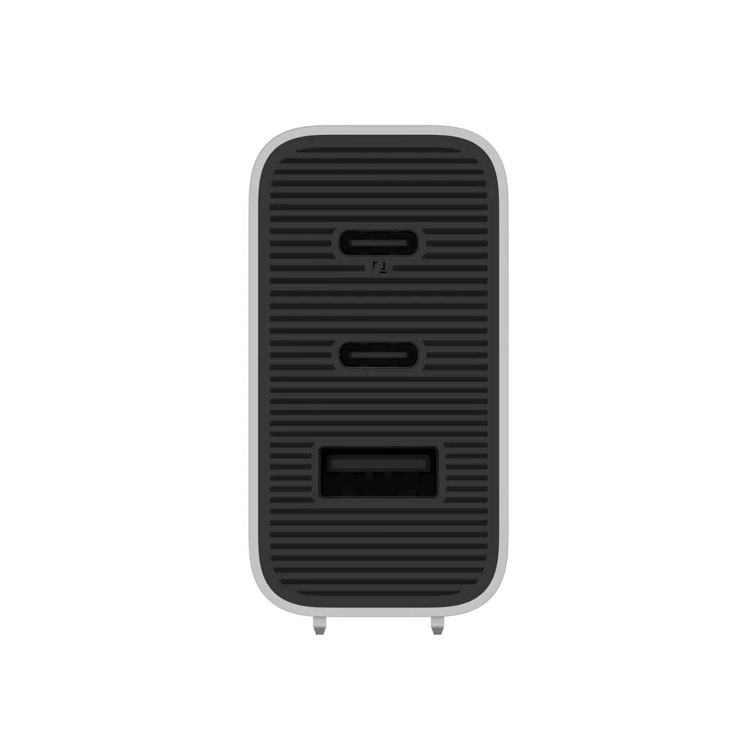 INCARCATOR retea Cuktech 2C1A Quick Charge 65W, 2 x USB Type-C Output, 1 x USB, argintiu "CUK0A15CEUSL" — miniatură