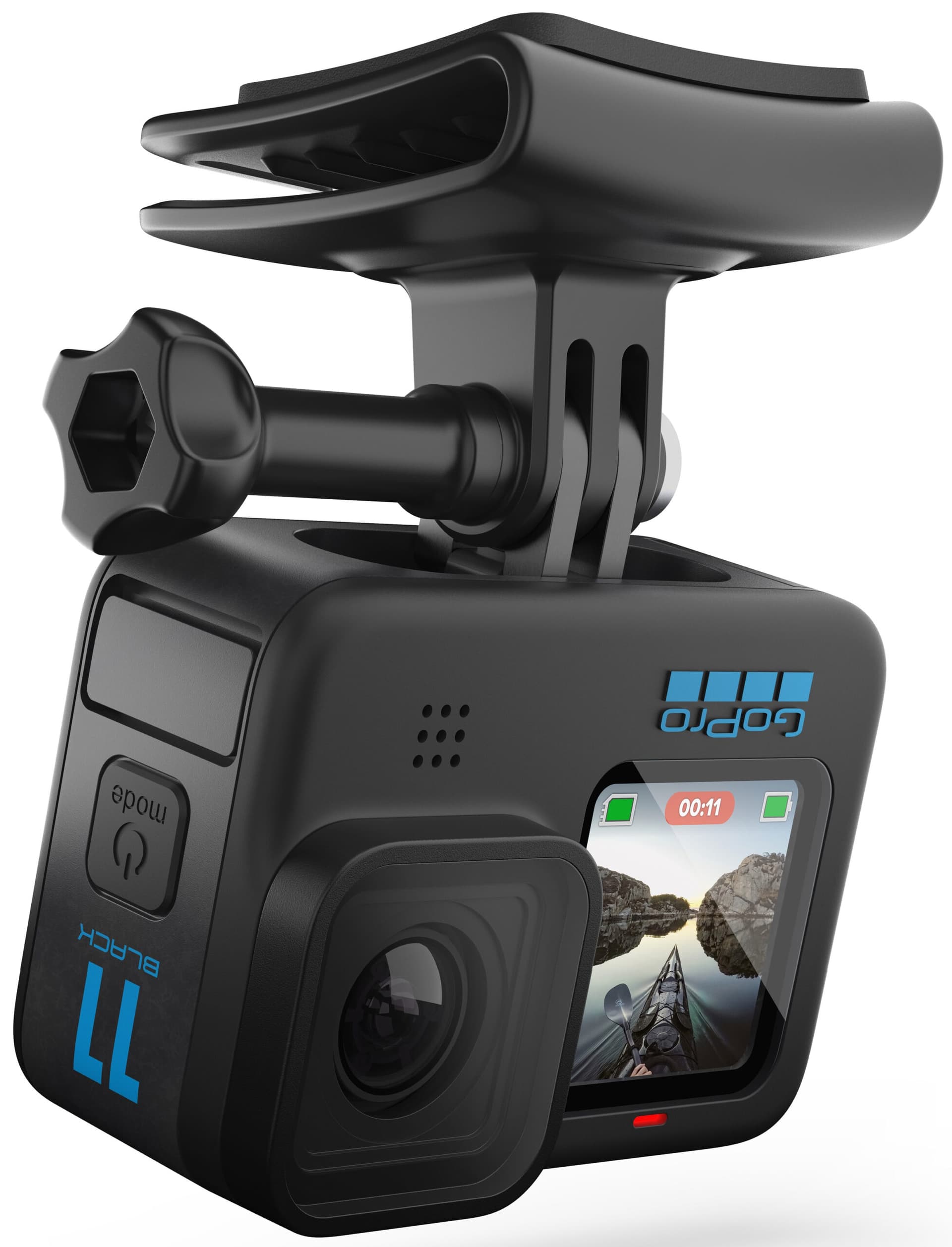 Curea GoPro pentru cap 2.0 + suport cu clema "ACHOM-002-VN" — miniatură