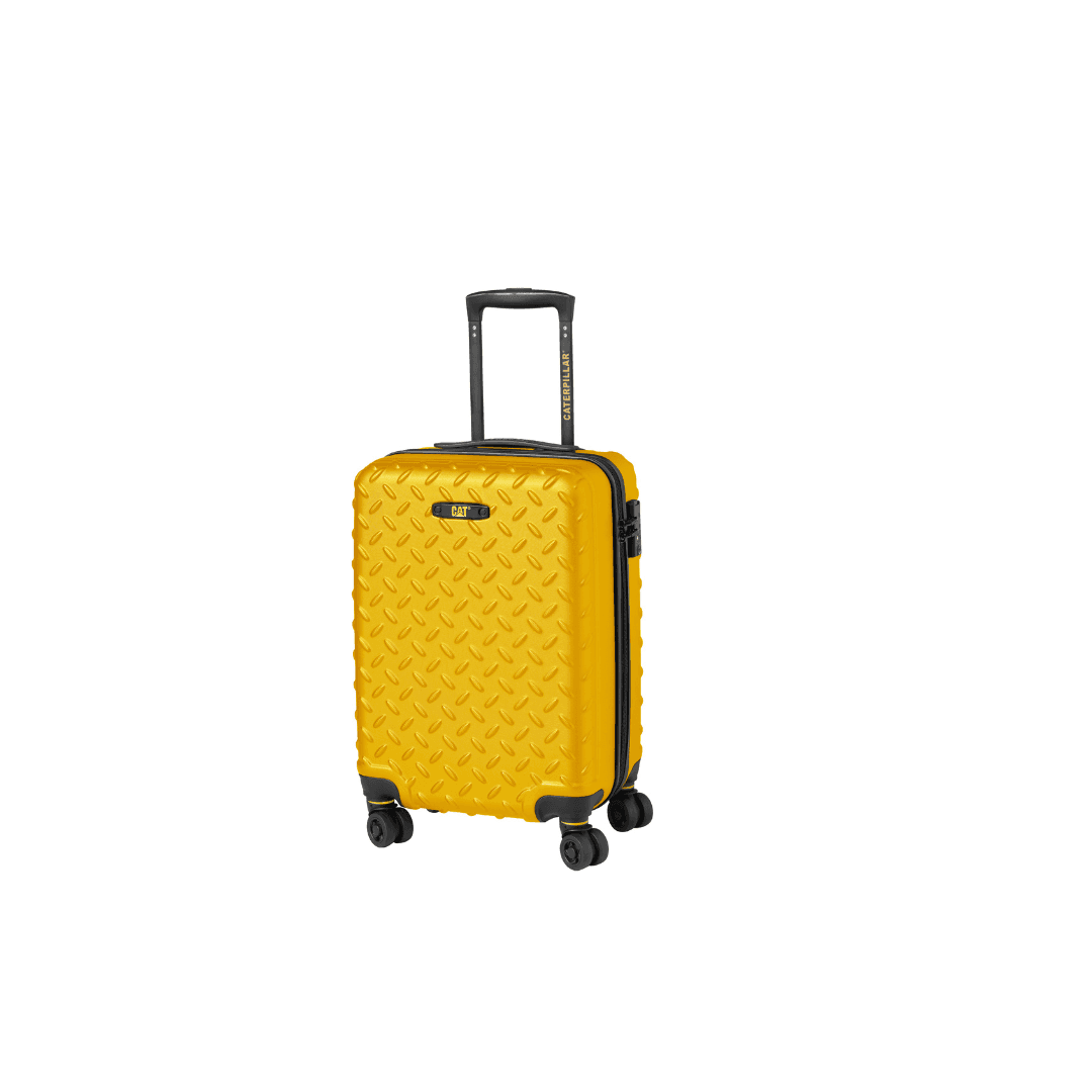 Troller cabina avion, CATERPILLAR Industrial Plate, 37.5 x 23.5 x 54 cm (Lxlxh), 35L, ABS - galben "CAT-83552-217"