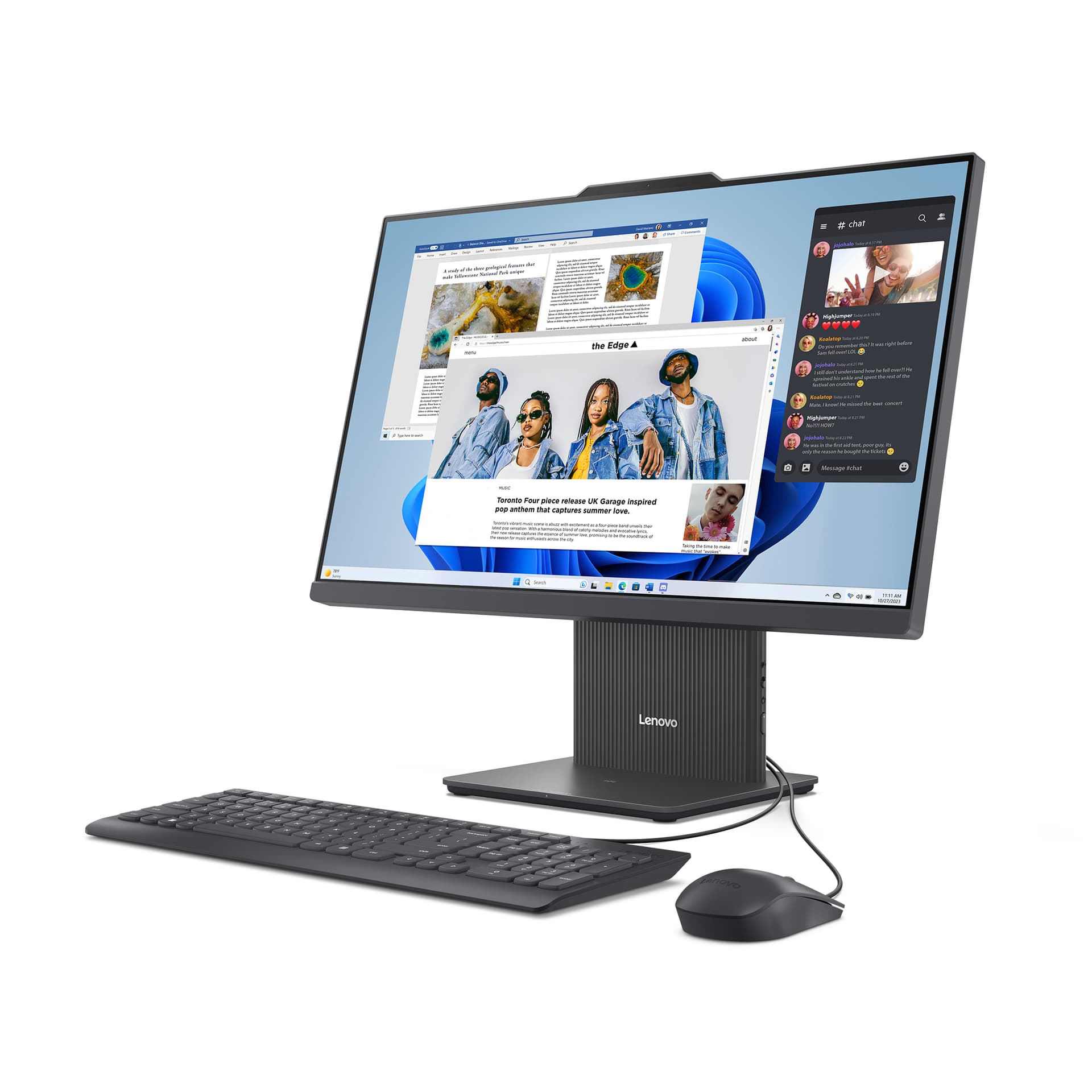PC AIO3-24ARM9 R5-7535HS 24"/16/512GB F0HR00ALRI LENOVO "F0HR00ALRI" — miniatură