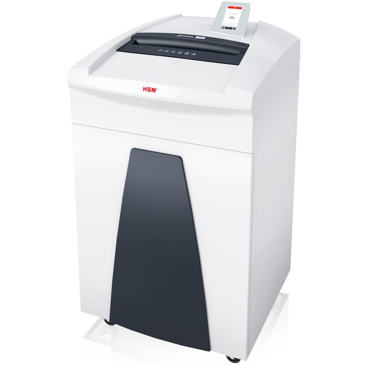 Distrugator documente manual HSM Securio P36i, 34-36 coli, fasie (3.9 mm), securitate 2 "H-1850121"