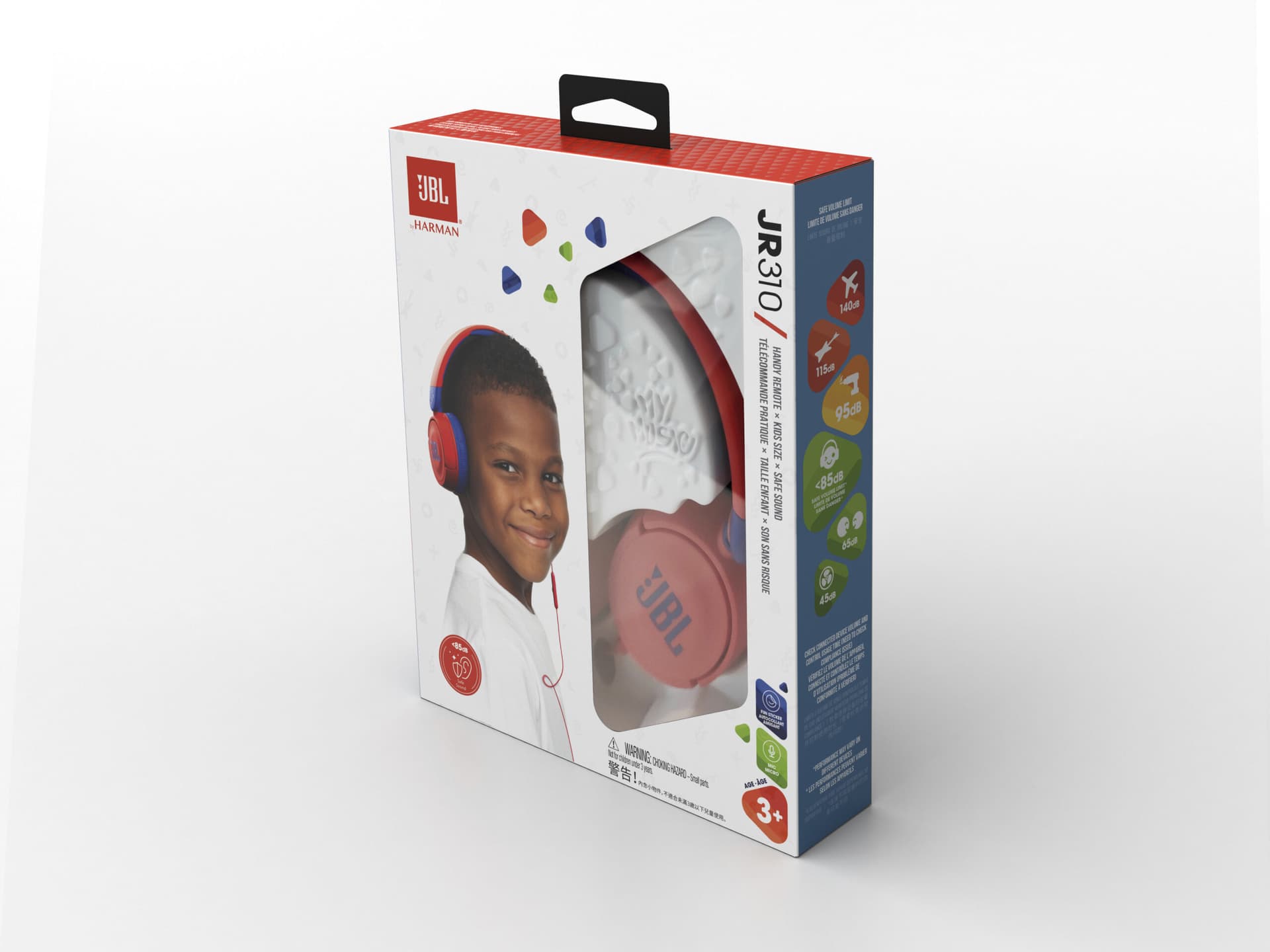 Casti JR 310 Red "JBLJR310RED" — miniatură