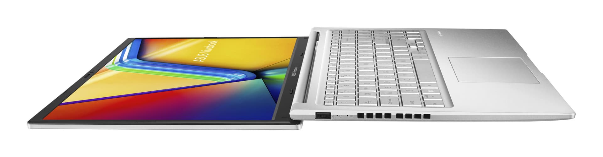 15.6 Vivobook 15 M1502YA, FHD, Procesor AMD RyzenTM 7 7730U (16M cache, up to 4.53 GHz), 8GB DDR4, 512GB SSD, AMD Radeon, No OS, Cool Silver "M1502YA-BQ160" — miniatură
