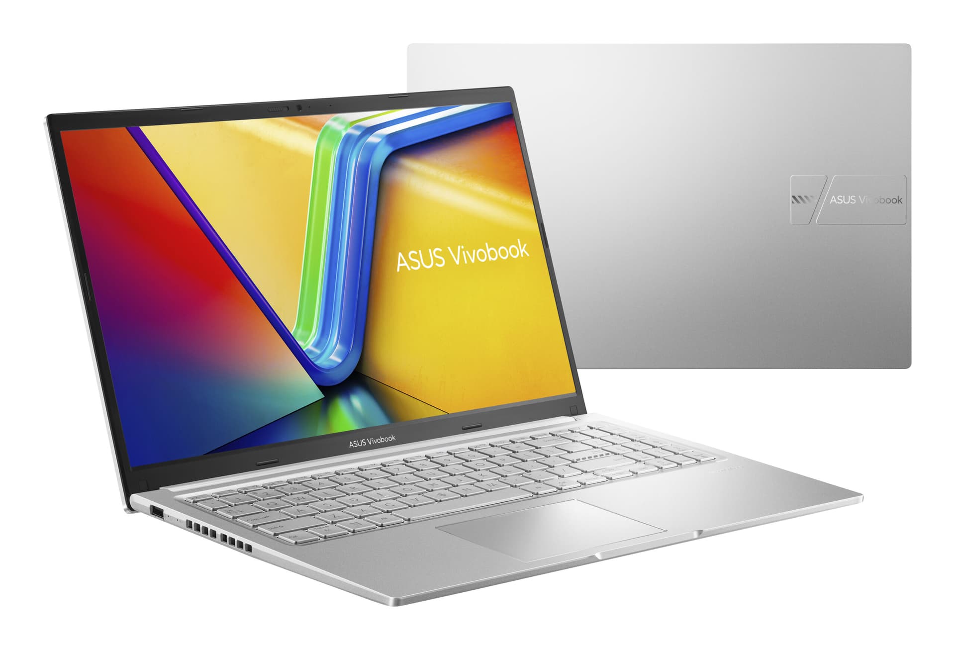 15.6 Vivobook 15 M1502YA, FHD, Procesor AMD RyzenTM 7 7730U (16M cache, up to 4.53 GHz), 8GB DDR4, 512GB SSD, AMD Radeon, No OS, Cool Silver "M1502YA-BQ160" — miniatură