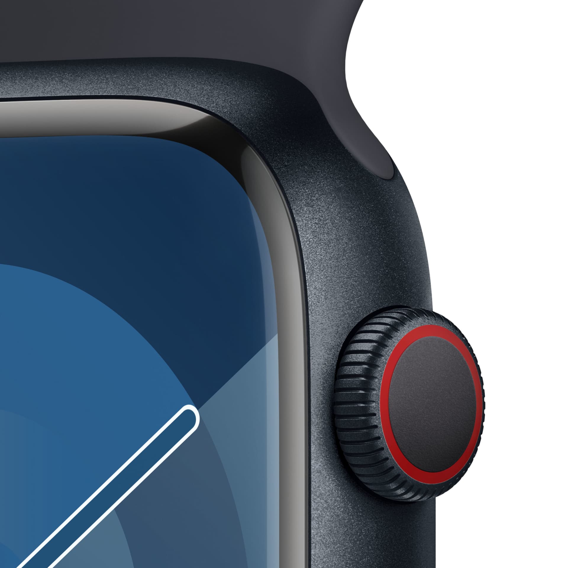 Smartwatch Watch Series&nbsp;9 GPS + carcasa cellular 45mm Midnight Aluminium cu Sport Band M/L&nbsp;Midnight "MRMD3" — miniatură