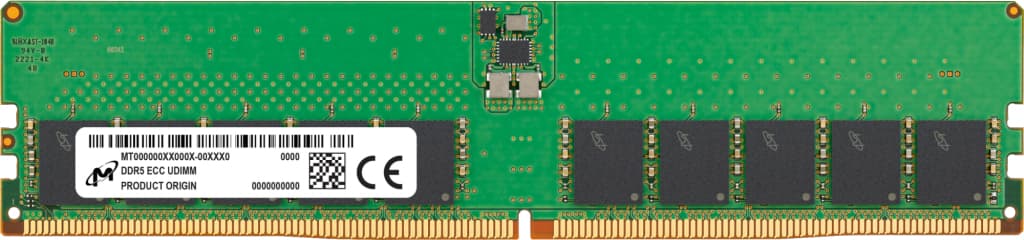 Micron 32 GB ECC UDIMM DDR5-4800 MTC20C2085S1EC48BA1R "MTC20C2085S1EC48BA1R"