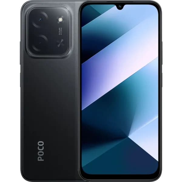 Smartphone Poco C85 128GB 6GB RAM Dual SIM Black "MZB0LFWEU"