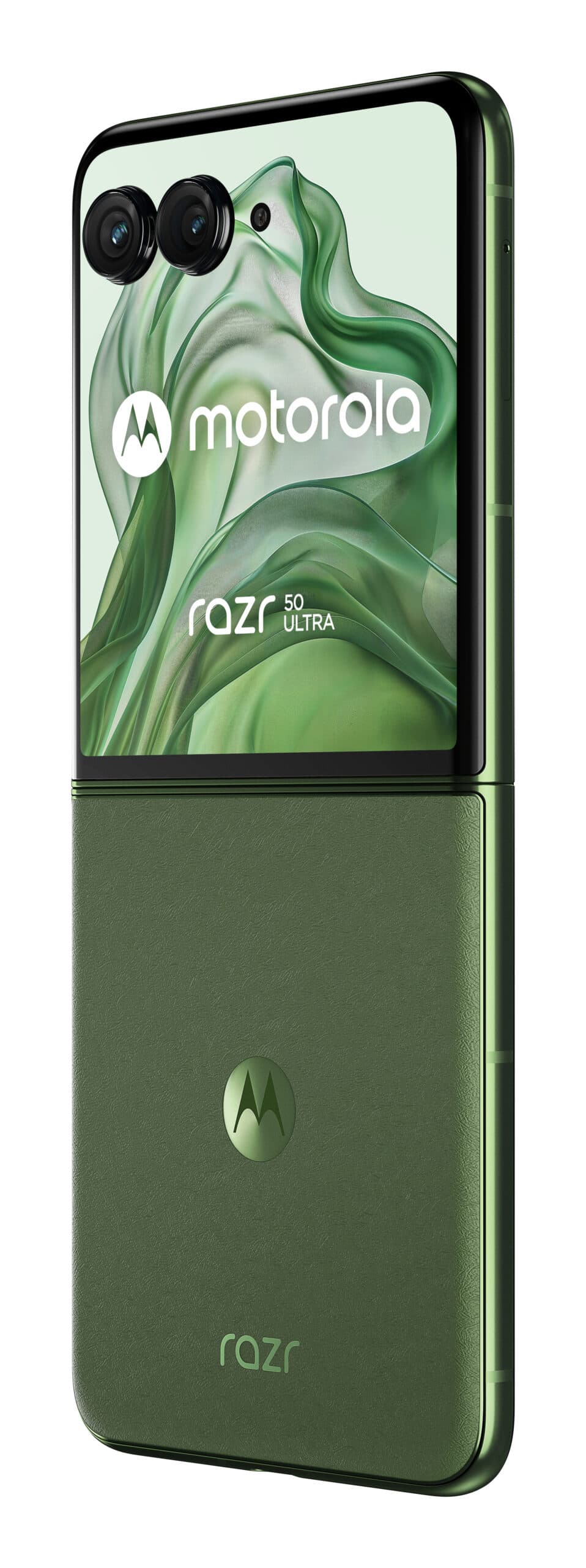 Smartphone razr 50 ultra 512GB 12GB RAM 5G Dual SIM Spring Green "PB1T0005PL" — miniatură