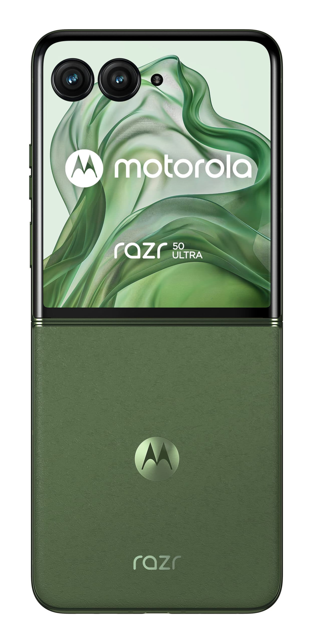 Smartphone razr 50 ultra 512GB 12GB RAM 5G Dual SIM Spring Green "PB1T0005PL" — miniatură