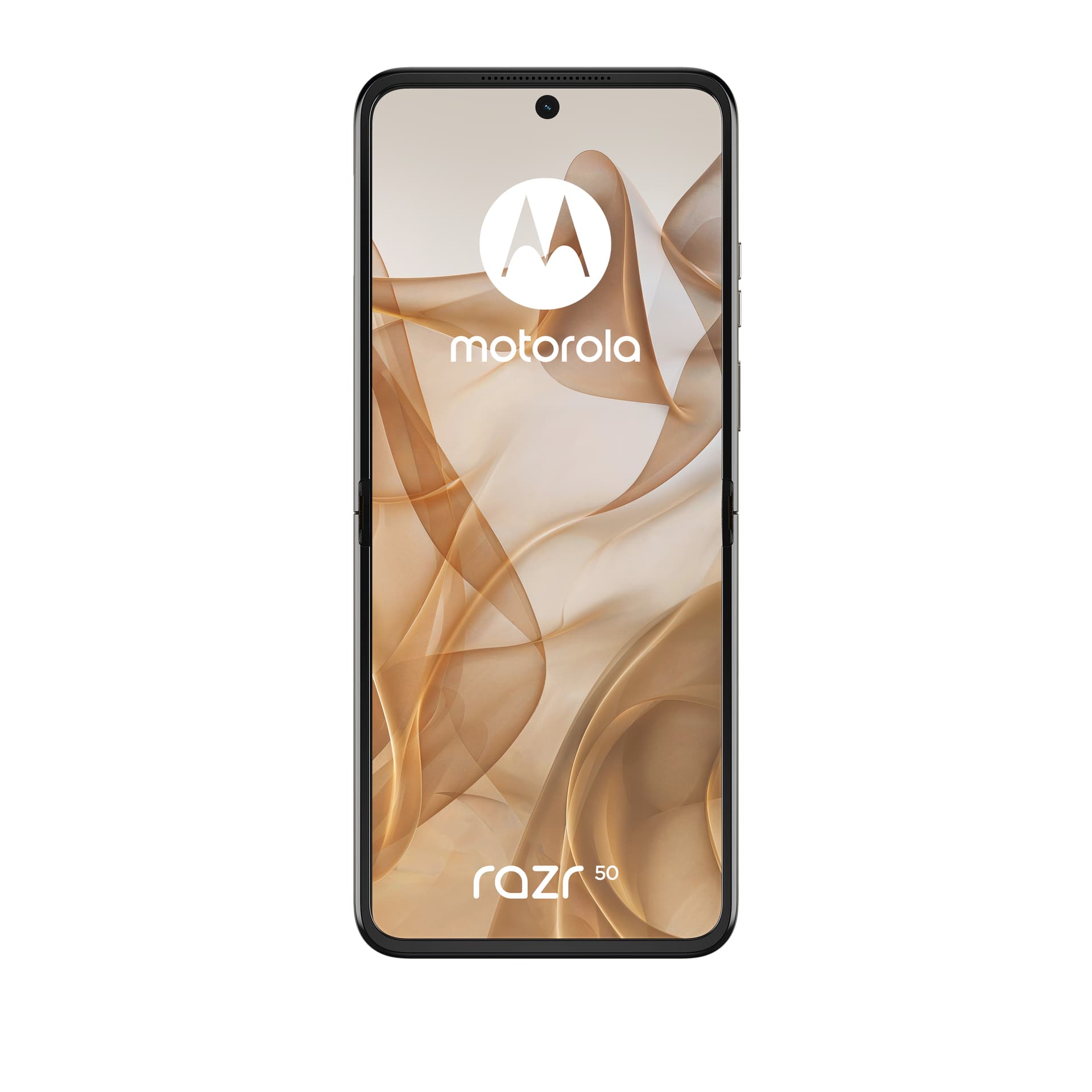 Smartphone razr 50 256GB 8GB RAM 5G Dual SIM Beach Sand "PB200013PL" — miniatură
