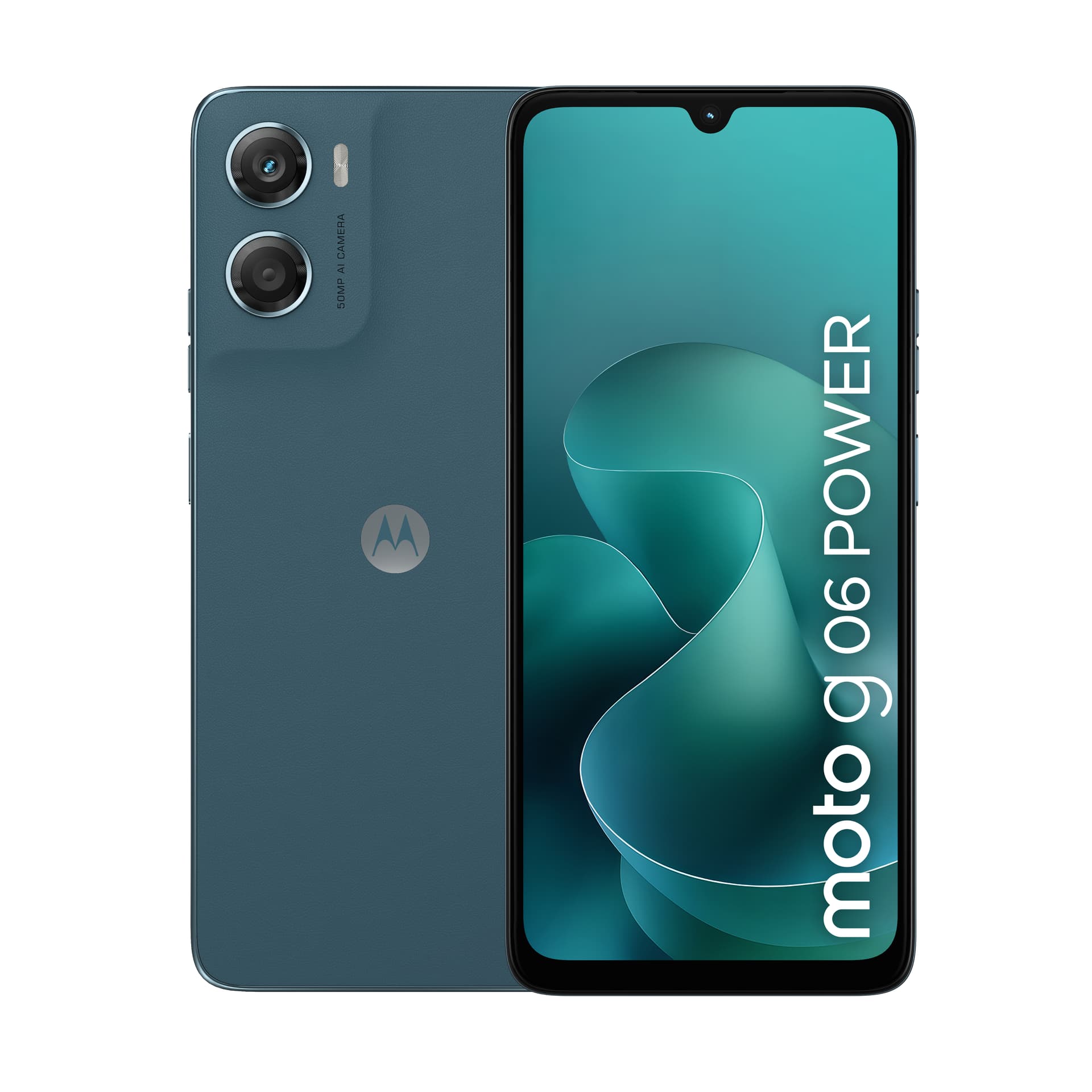 Smartphone Moto G06 64GB 4GB RAM Dual SIM Tapestry Blue "PB9W0005PL" — miniatură