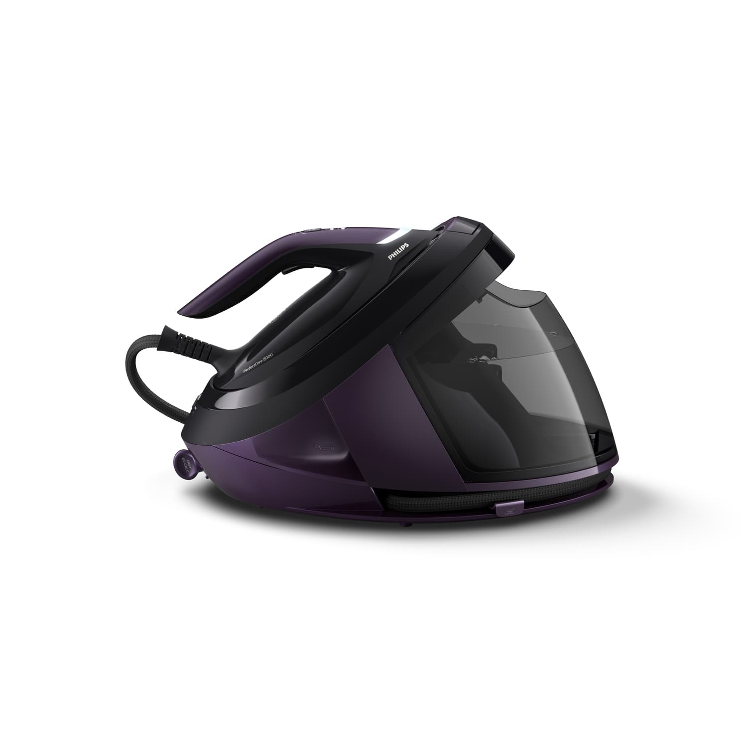 Fier de calcat Statie de calcat PHILIPS PerfectCare 8000 Series PSG8160/30, 2700W, 700g/min, 1.8l, Negru-Mov "PSG8160/30" — miniatură