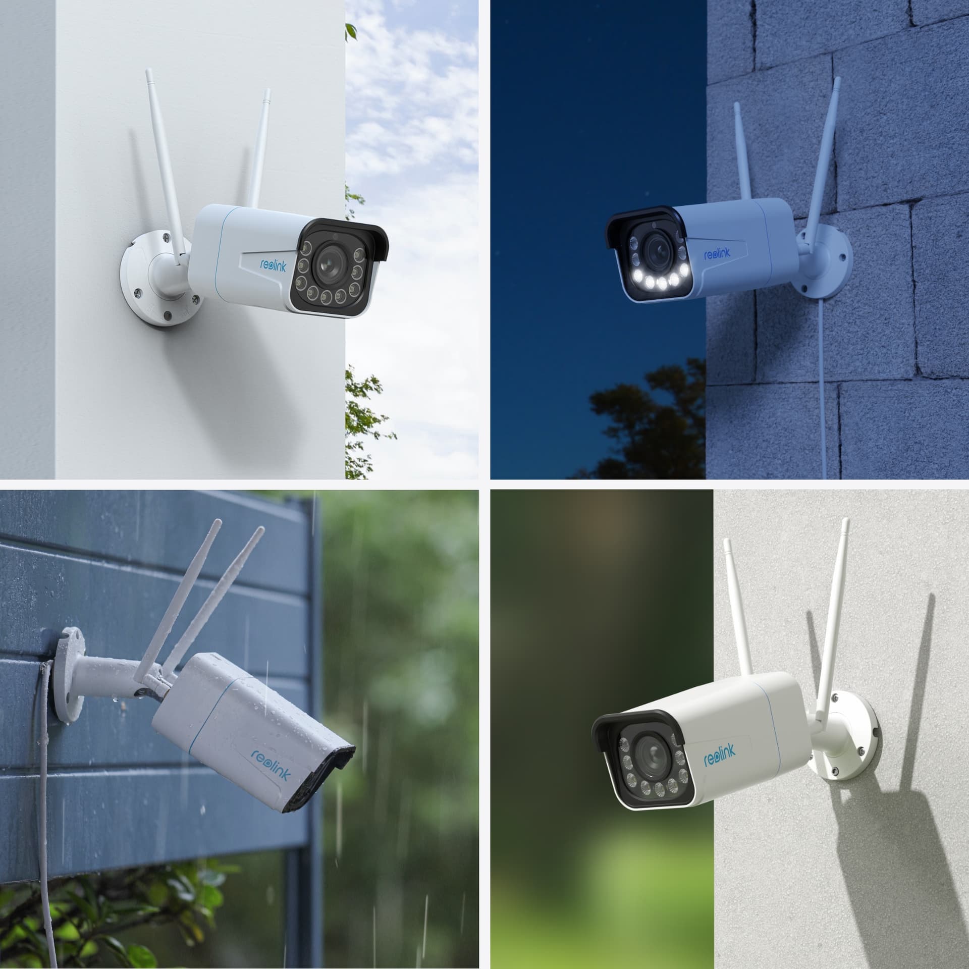 Camera de supraveghere WiFi 6 Full Color RLC-W430, 4K, 2.7 - 13.5 mm, IR/lumina alba 30 m, microfon si difuzor, slot card, vizualizare de pe telefon "RLC-W430" — miniatură