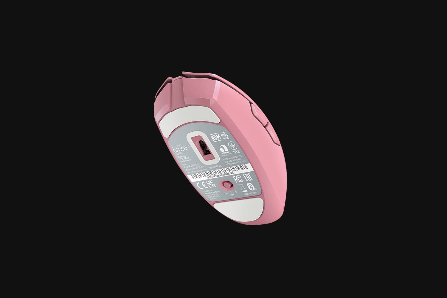 Mouse Orochi V2 Gaming Mouse, Wireless, Quartz,Roz, 6 butoane,18000 dpi "RZ01-03731200-R3G1" — miniatură