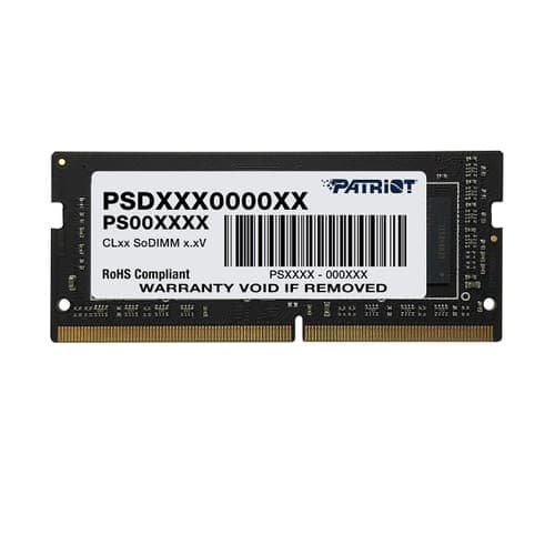 Memorie SODIMM Patriot DDR4 8 GB, frecventa 3200 MHz, 1 modul "SBPAT4G08SIGN09"
