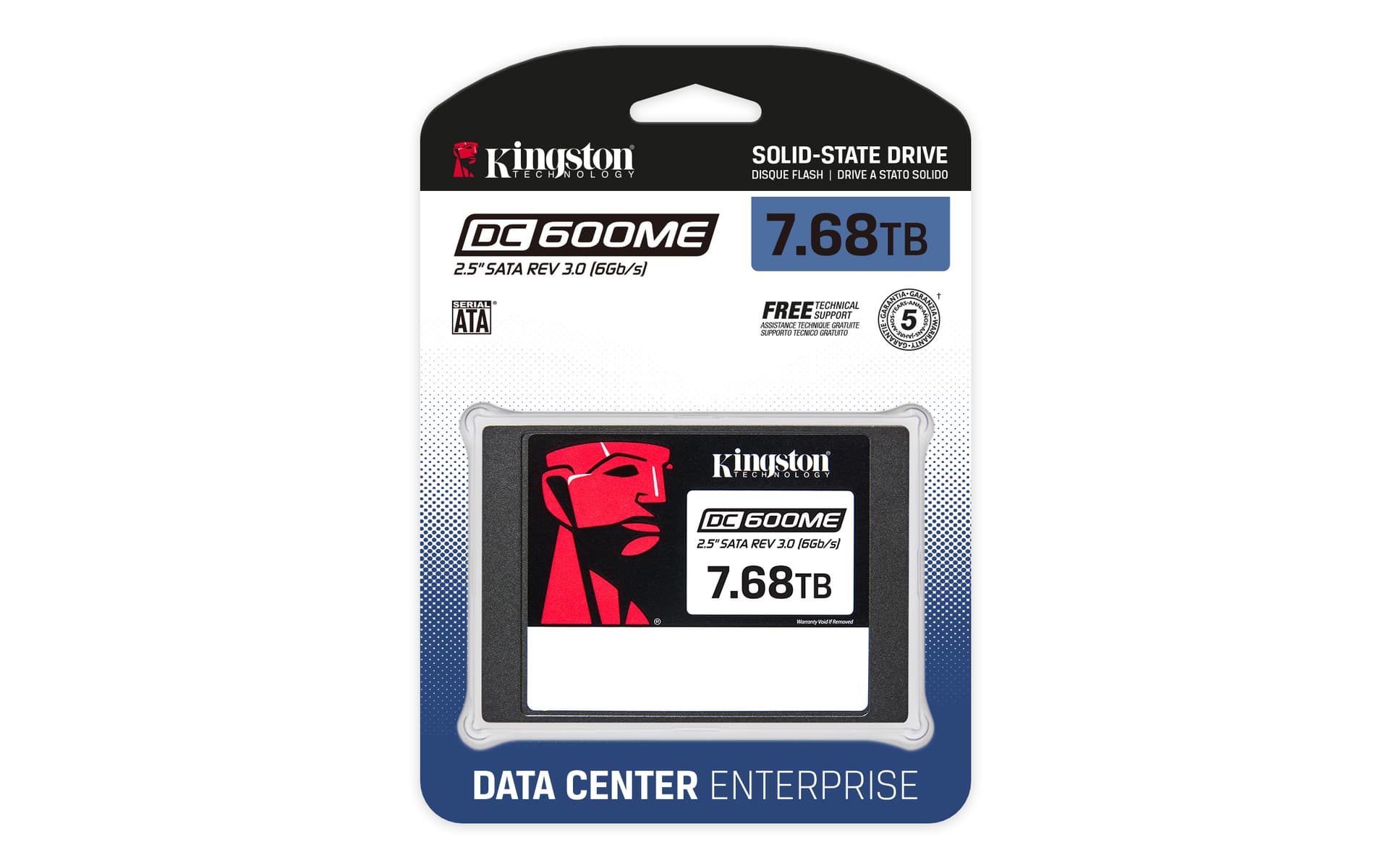 SSD SATA2.5" 7.68TB 6GB/S/SEDC600ME/7680G KINGSTON "SEDC600ME/7680G" — miniatură