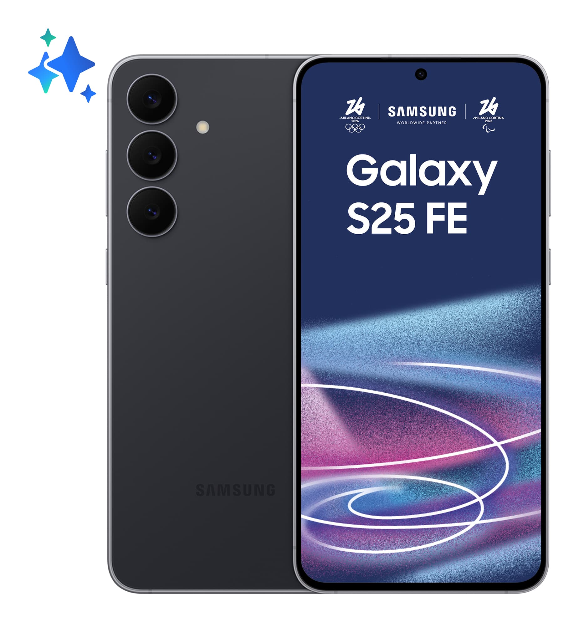 Smartphone Galaxy S25 FE 512GB 8GB RAM 5G Dual SIM Jetblack "SM-S731BZKIEUE"