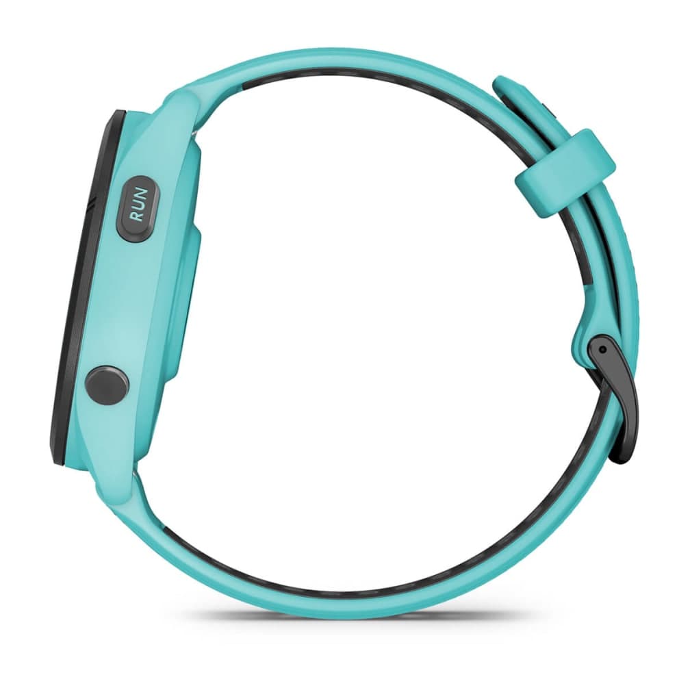 Smartwatch Garmin Forerunner 265, GPS, 46mm, Ecran AMOLED 1.3", Bluetooth, Wi-Fi, ANT+, Autonomie 13 zile, Monitorizre avansata activitati, 5 ATM (Albastru/Negru) "010-02810-12" — miniatură
