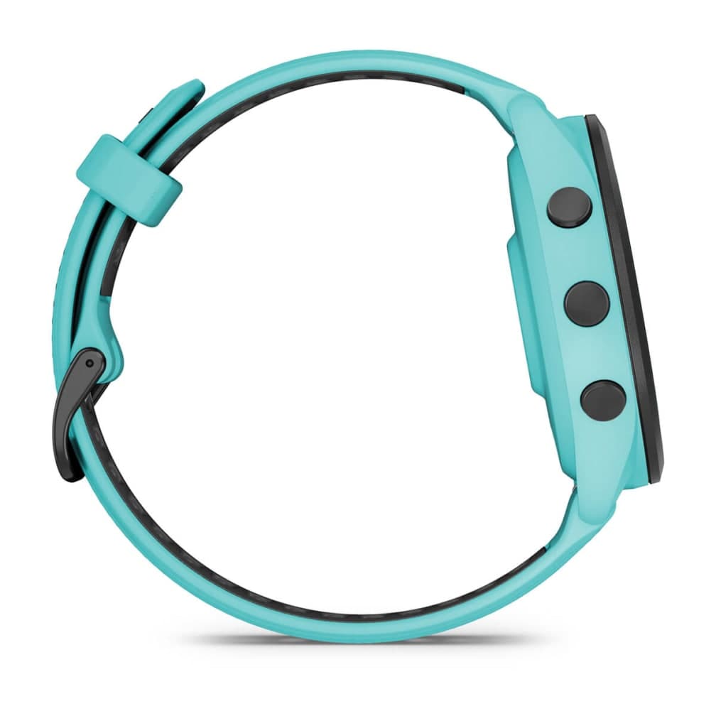 Smartwatch Garmin Forerunner 265, GPS, 46mm, Ecran AMOLED 1.3", Bluetooth, Wi-Fi, ANT+, Autonomie 13 zile, Monitorizre avansata activitati, 5 ATM (Albastru/Negru) "010-02810-12" — miniatură