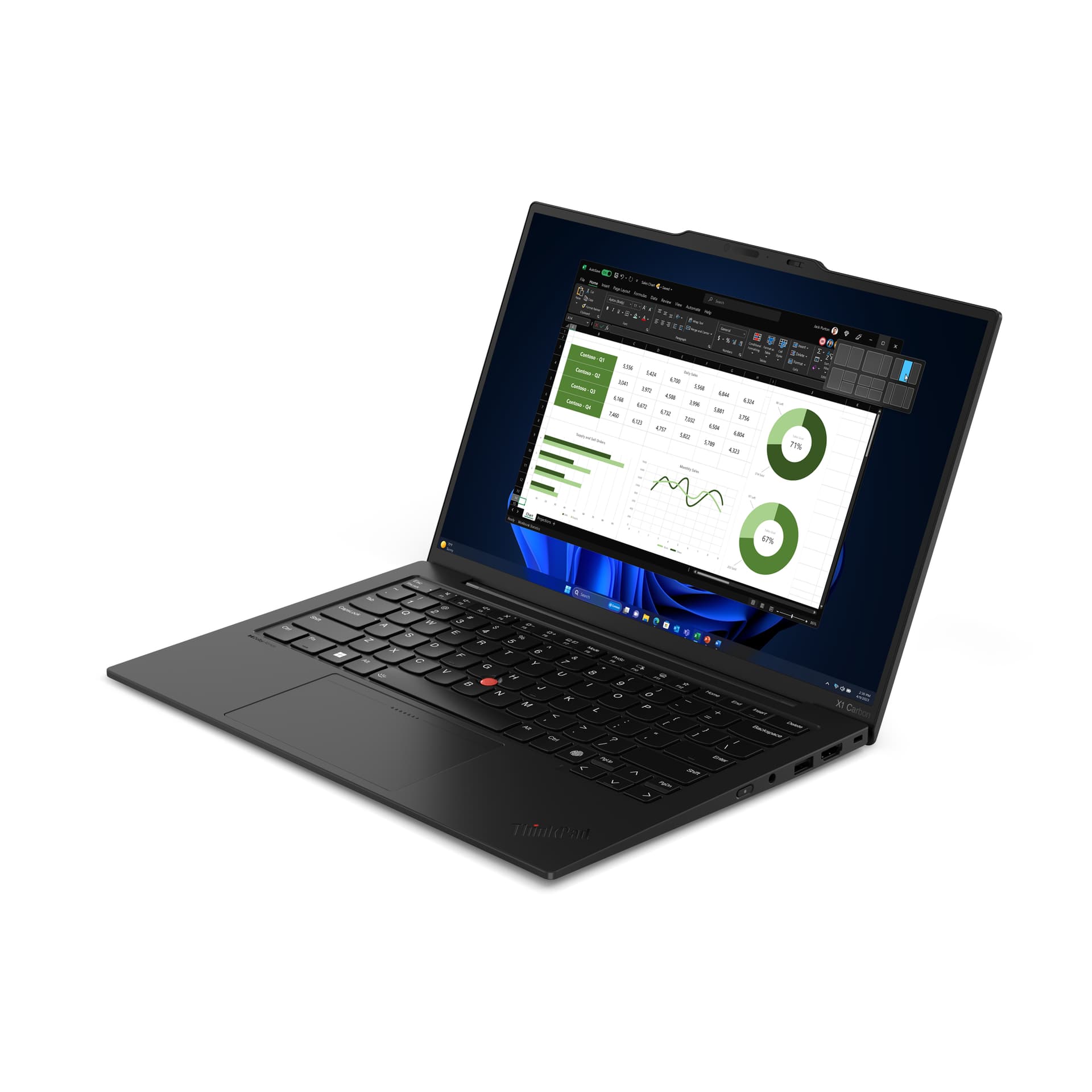 NB TP X1 G12 CU7-155H 14"T/32GB/1TB 11P 21KCS1XS00 LENOVO "21KCS1XS00" — miniatură