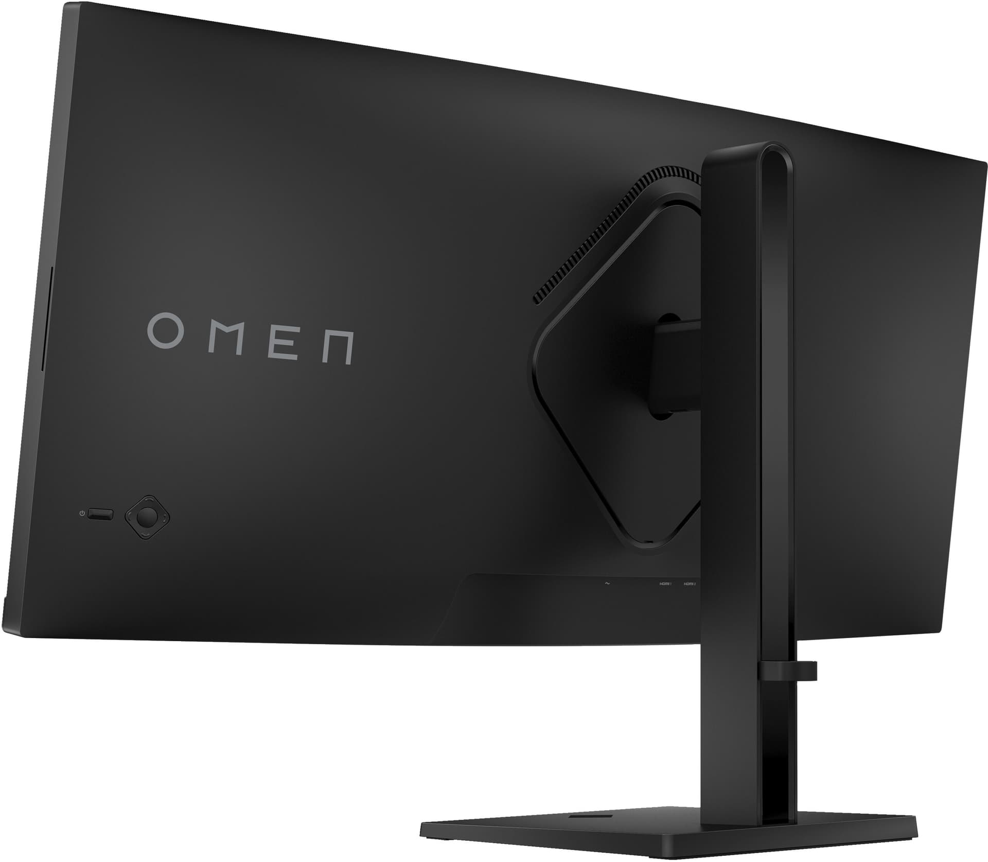 Monitor Gaming VA LED HP OMEN 34" 34c, WQHD (3440 x 1440), HDMI, DisplayPort, Ecran curbat, Boxe, 165 Hz, 1 ms (Negru) "780K8E9#ABB" — miniatură