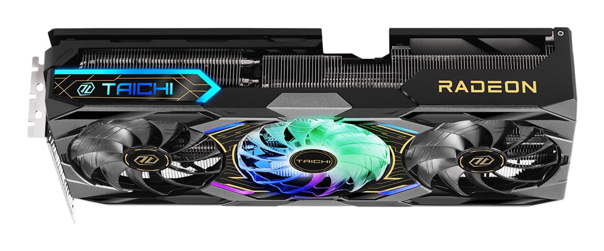 Placa video ASRock AMD Radeon RX 9070 XT Taichi OC, 16GB, GDDR6, 256-bit "90-GA5HZZ-00UANF" — miniatură
