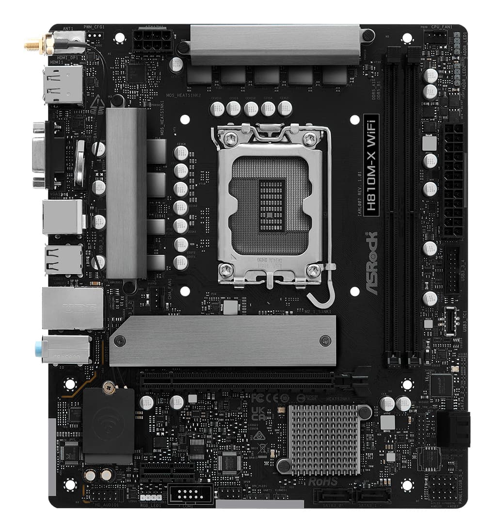Asrock H810M-X WiFi "90-MXBS6-A0UAYZ"