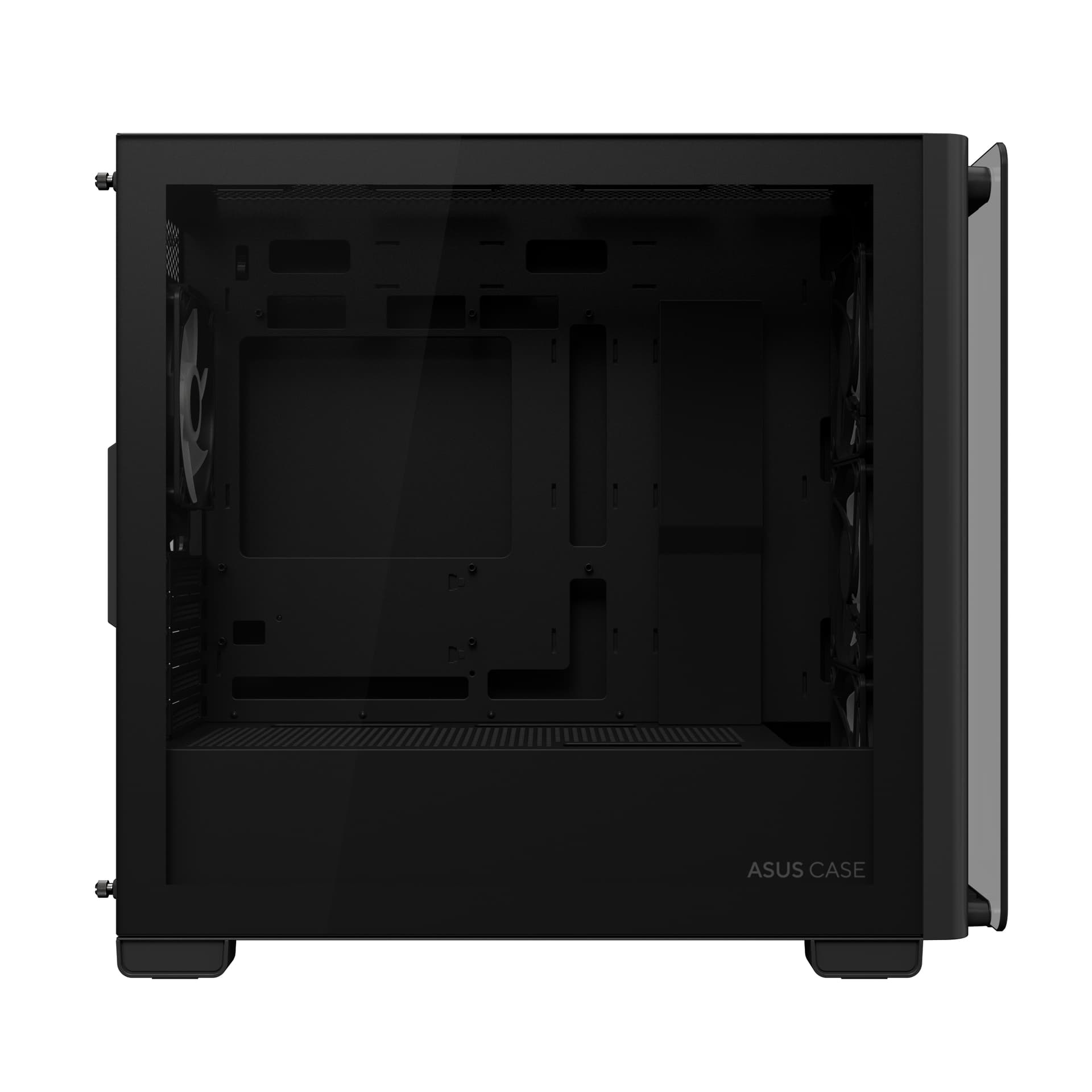 Carcasa ASUS A23 PLUS TG ARGB, Mini Tower (Negru) "90DC00K0-B19010" — miniatură