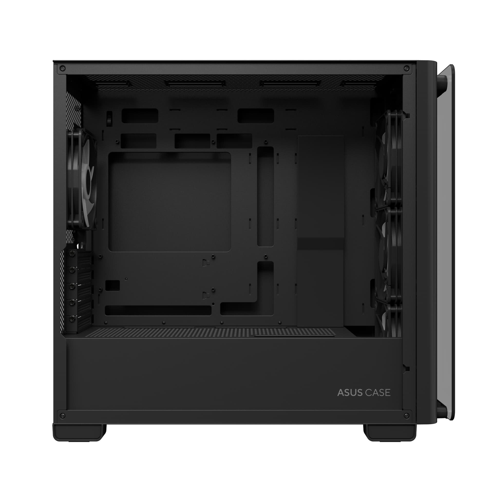 Carcasa ASUS A23 PLUS TG ARGB, Mini Tower (Negru) "90DC00K0-B19010" — miniatură