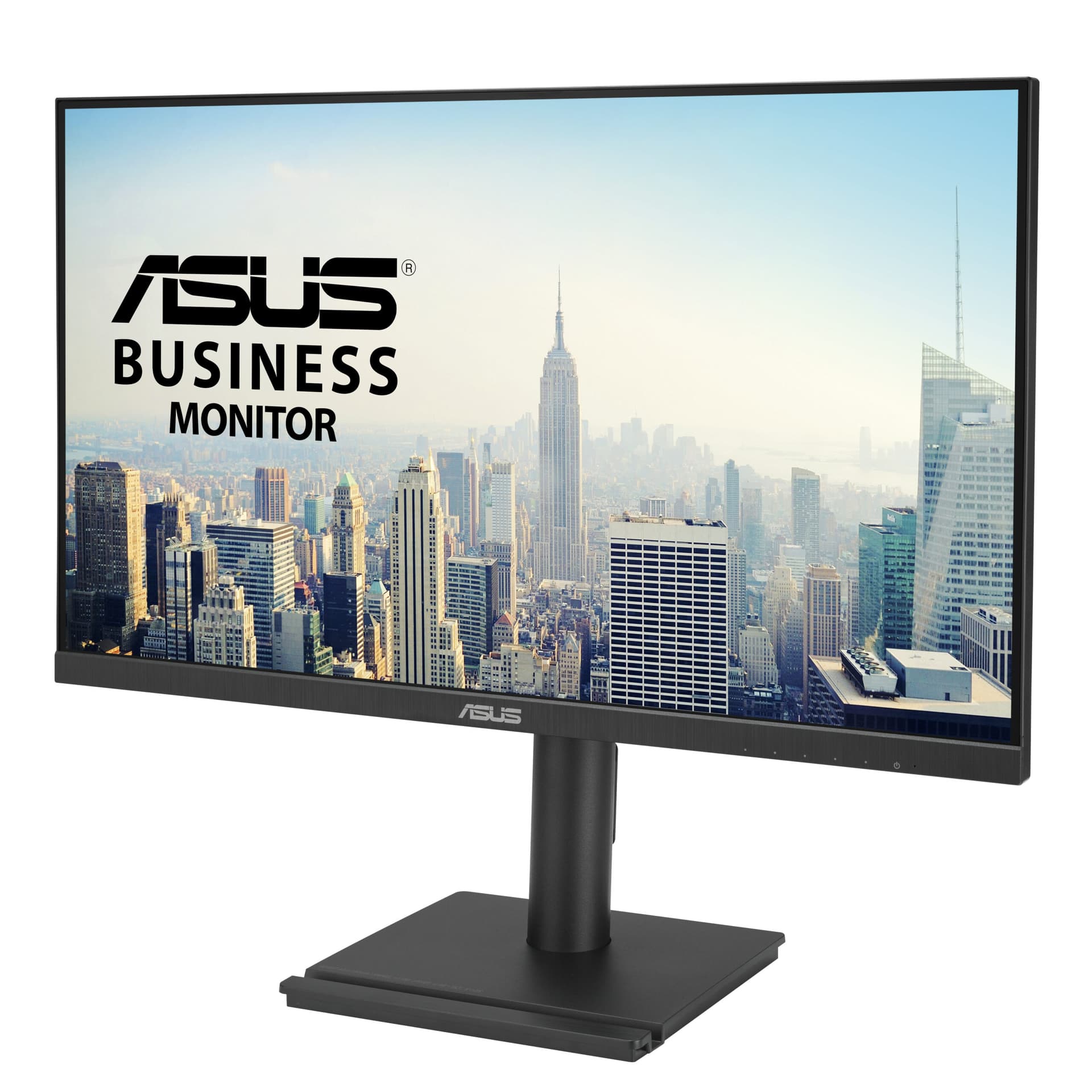Monitor IPS LED ASUS 27" VA27DQFS, Full HD (1920 x 1080), VGA, HDMI, DisplayPort, Pivot, Boxe, 100 Hz, 1 ms (Negru) "90LM06H0-B01370" — miniatură