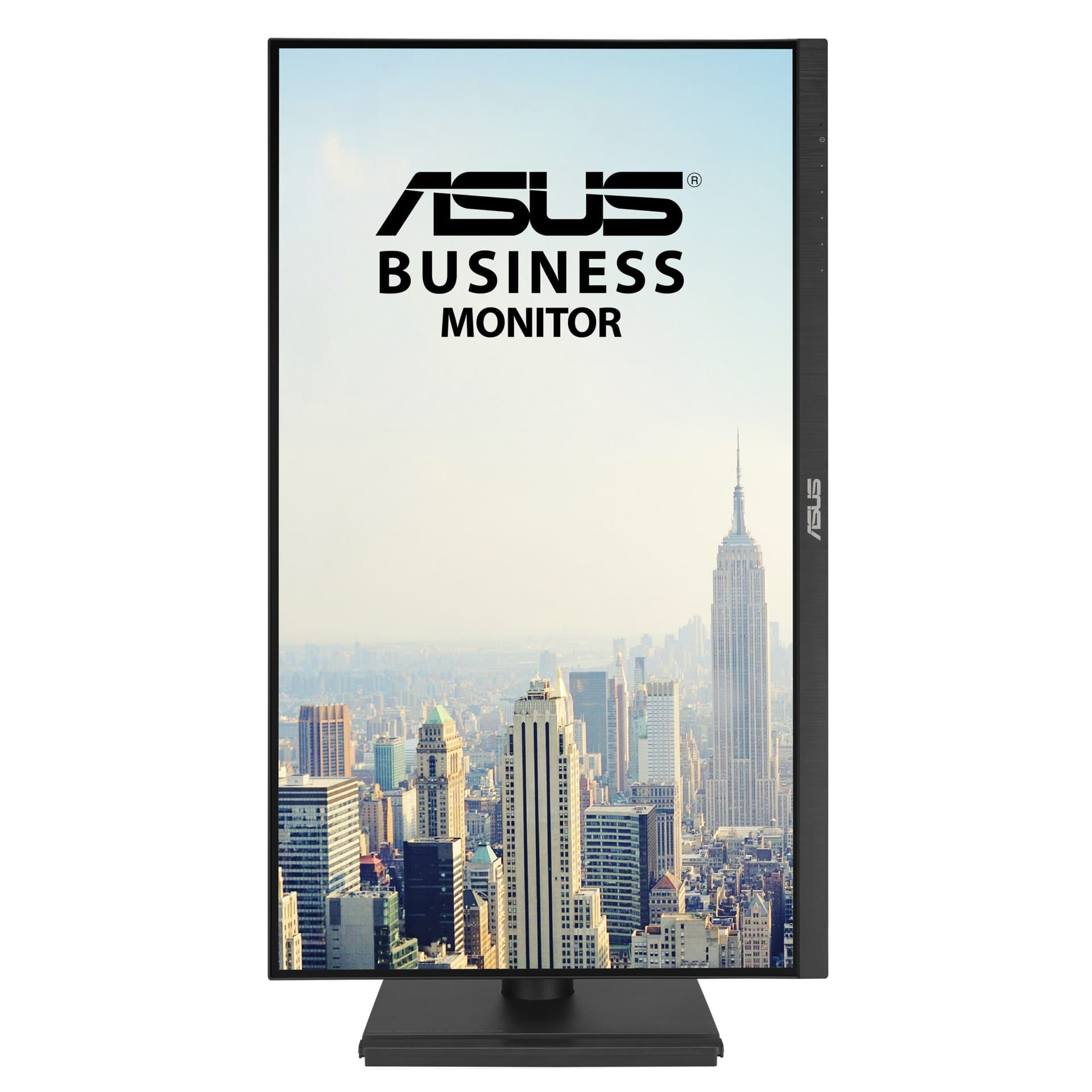 Monitor IPS LED ASUS 27" VA27DQFS, Full HD (1920 x 1080), VGA, HDMI, DisplayPort, Pivot, Boxe, 100 Hz, 1 ms (Negru) "90LM06H0-B01370" — miniatură
