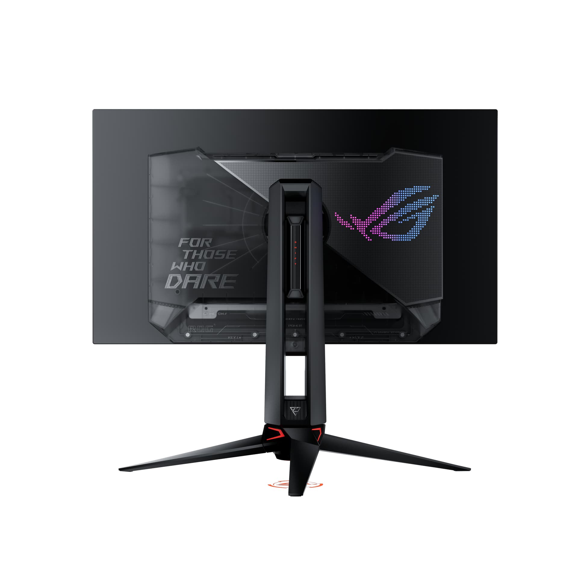 Monitor Gaming OLED ASUS ROG Swift 27" PG27AQDP, QHD (2560 x 1440), HDMI, DisplayPort, Pivot, 480 Hz, 0.03 ms (Negru) "90LM0A20-B01A70" — miniatură