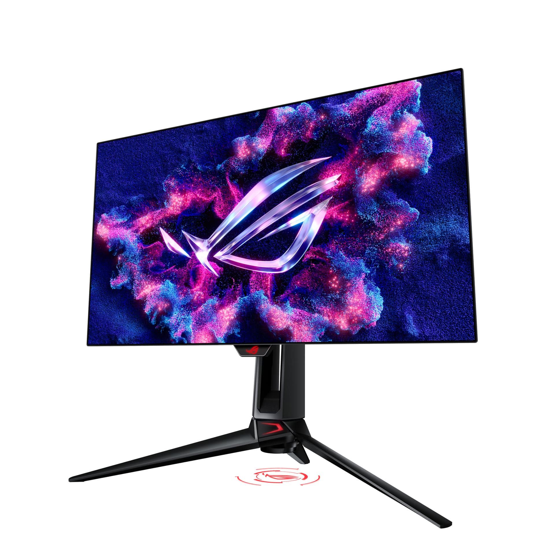Monitor Gaming OLED ASUS ROG Swift 27" PG27AQDP, QHD (2560 x 1440), HDMI, DisplayPort, Pivot, 480 Hz, 0.03 ms (Negru) "90LM0A20-B01A70" — miniatură