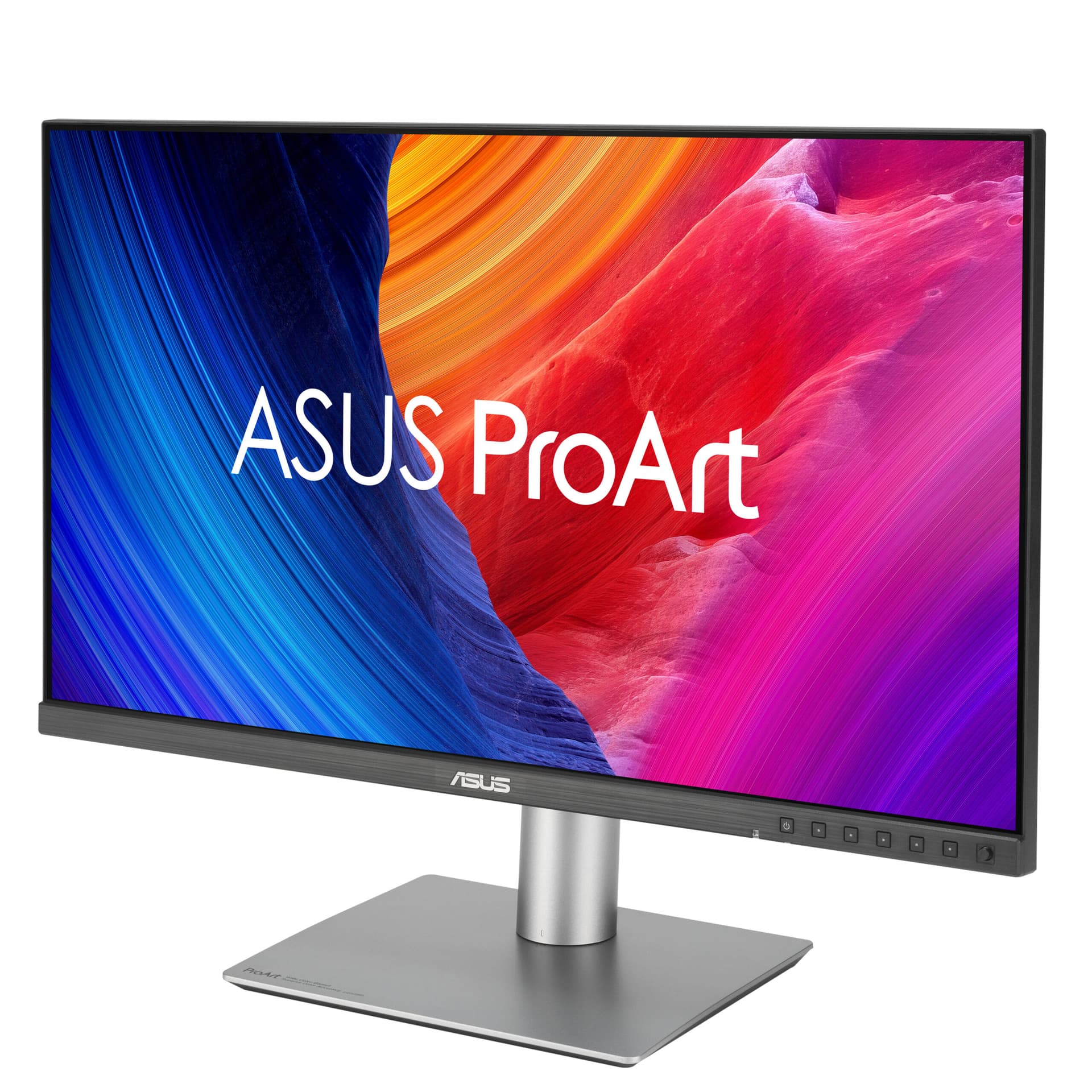 Monitor IPS LED ASUS 27" PA27JCV, 5120 x 2880, HDMI, DisplayPort, Boxe, Pivot (Negru/Argintiu) "90LM0AL0-B01K70" — miniatură