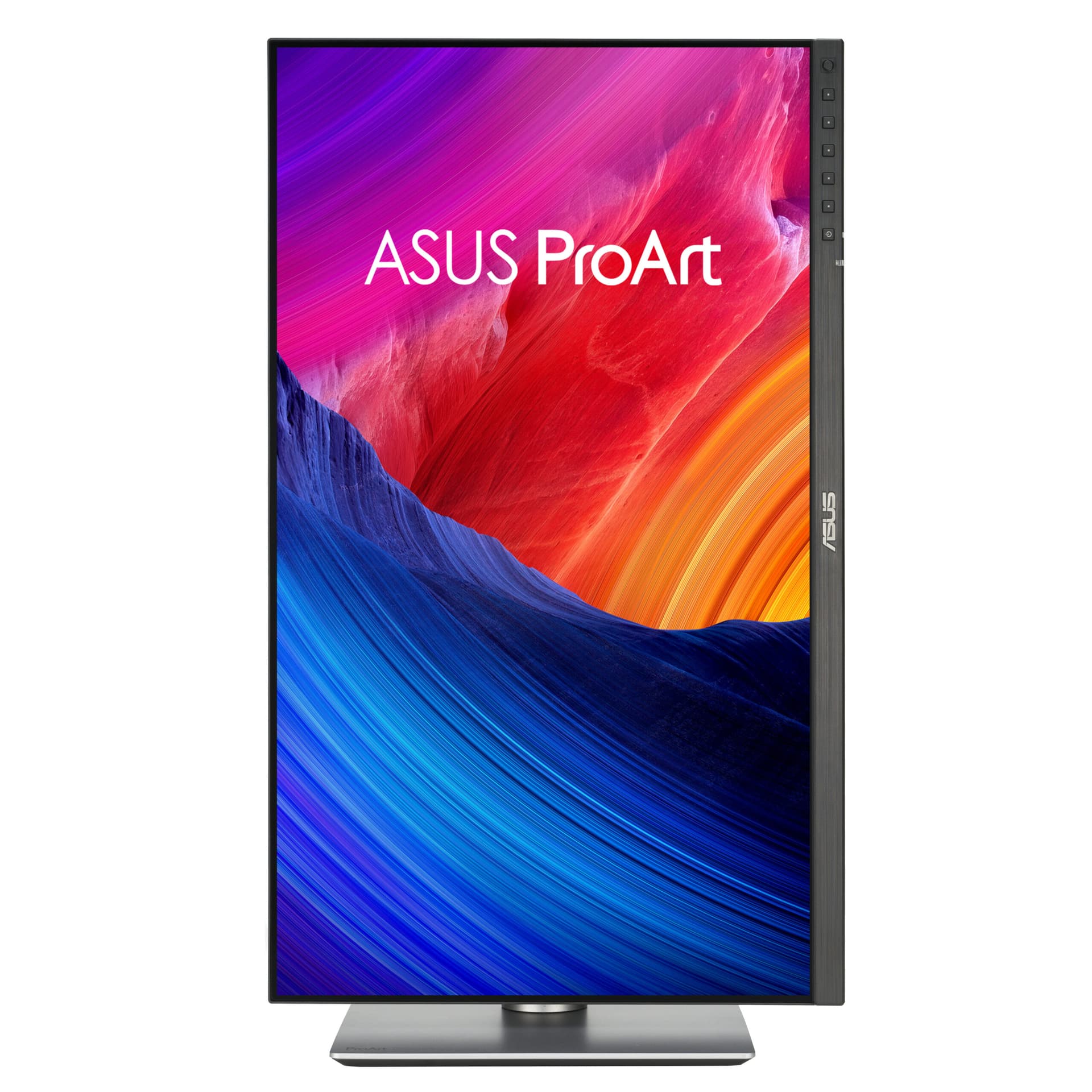Monitor IPS LED ASUS 27" PA27JCV, 5120 x 2880, HDMI, DisplayPort, Boxe, Pivot (Negru/Argintiu) "90LM0AL0-B01K70" — miniatură