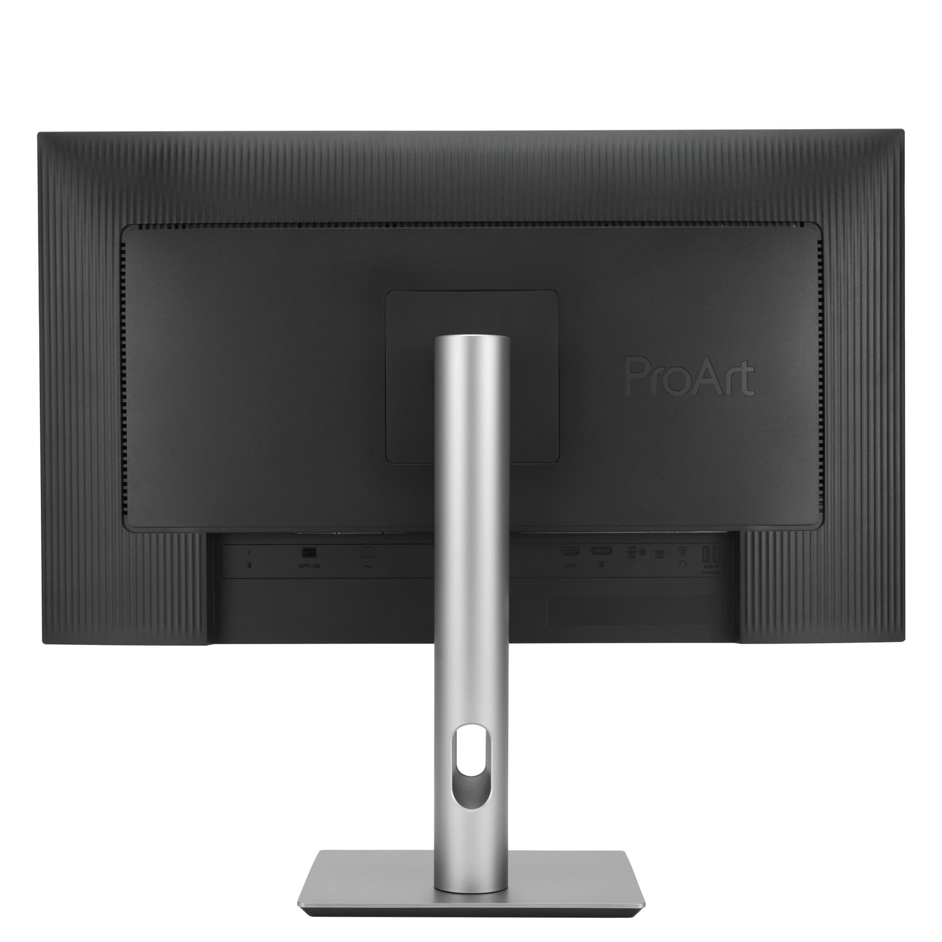Monitor IPS LED ASUS 27" PA27JCV, 5120 x 2880, HDMI, DisplayPort, Boxe, Pivot (Negru/Argintiu) "90LM0AL0-B01K70" — miniatură