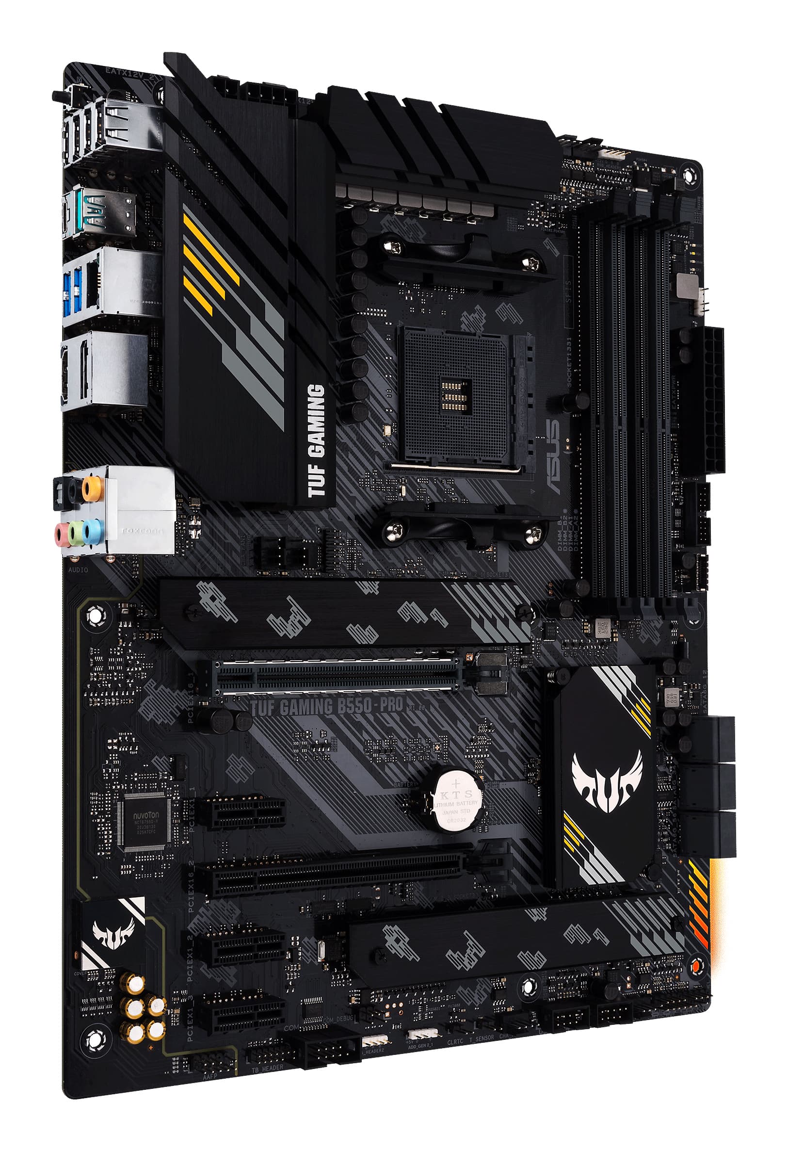 Placa de baza Gaming ASUS AMD TUF B550-PRO Socket AM4 ATX "90MB17R0-M0EAY0" — miniatură