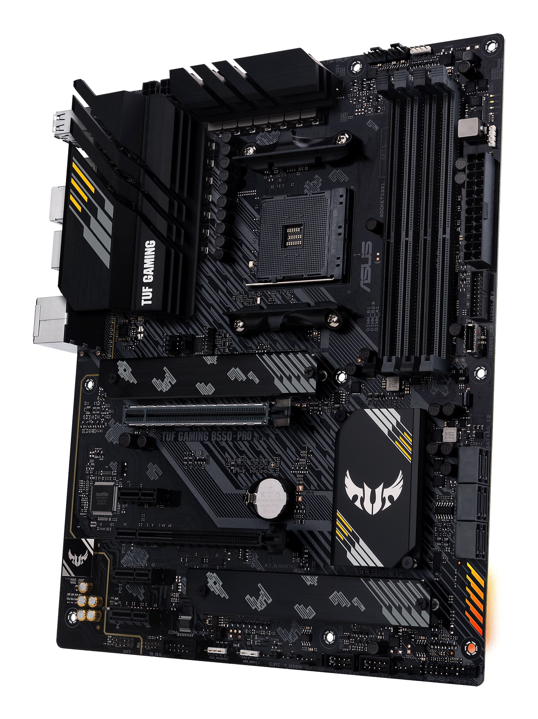 Placa de baza Gaming ASUS AMD TUF B550-PRO Socket AM4 ATX "90MB17R0-M0EAY0" — miniatură