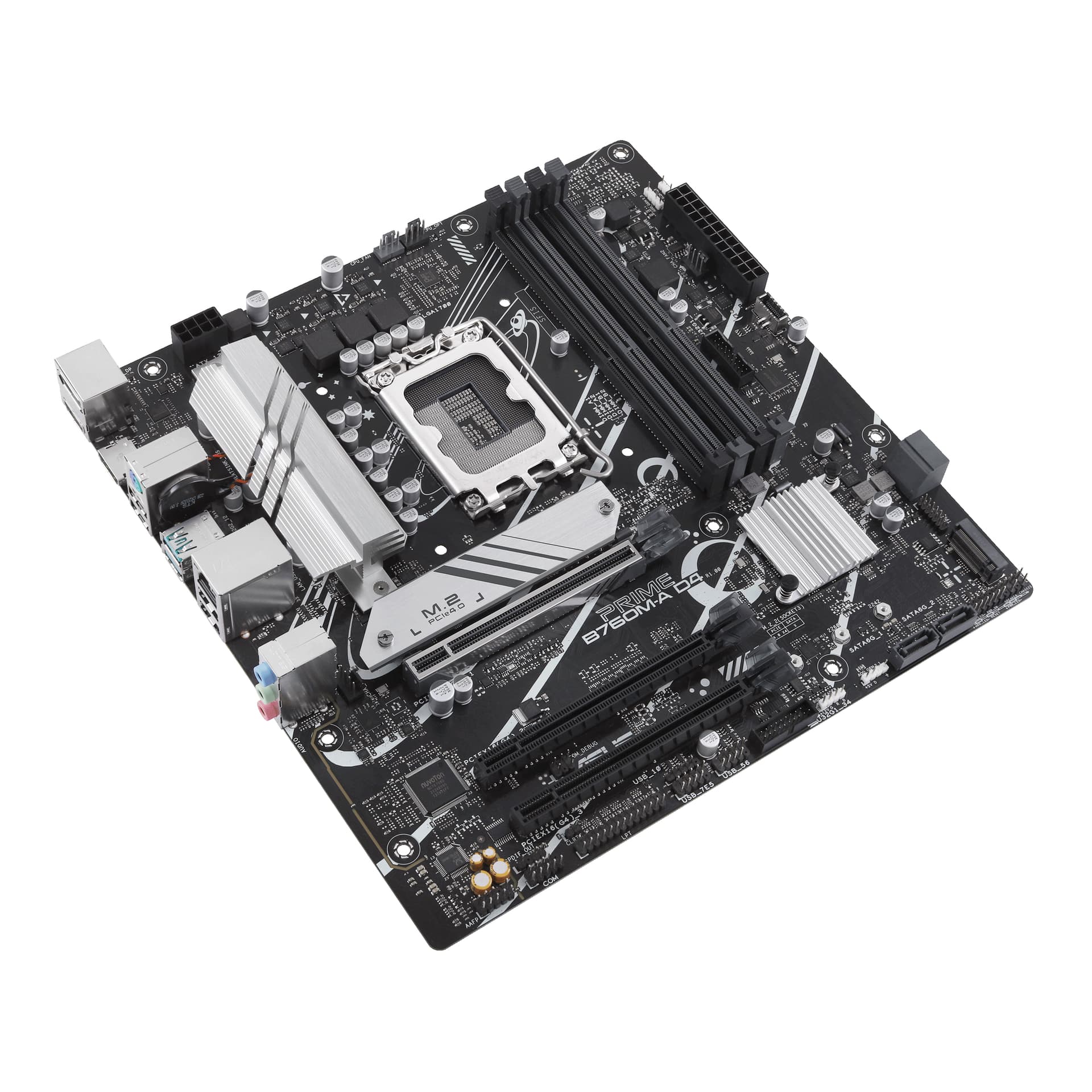 Placa de baza ASUS PRIME B660-PLUS D4, Intel B660, LGA 1700, ATX "90MB18X0-M1EAY0" — miniatură