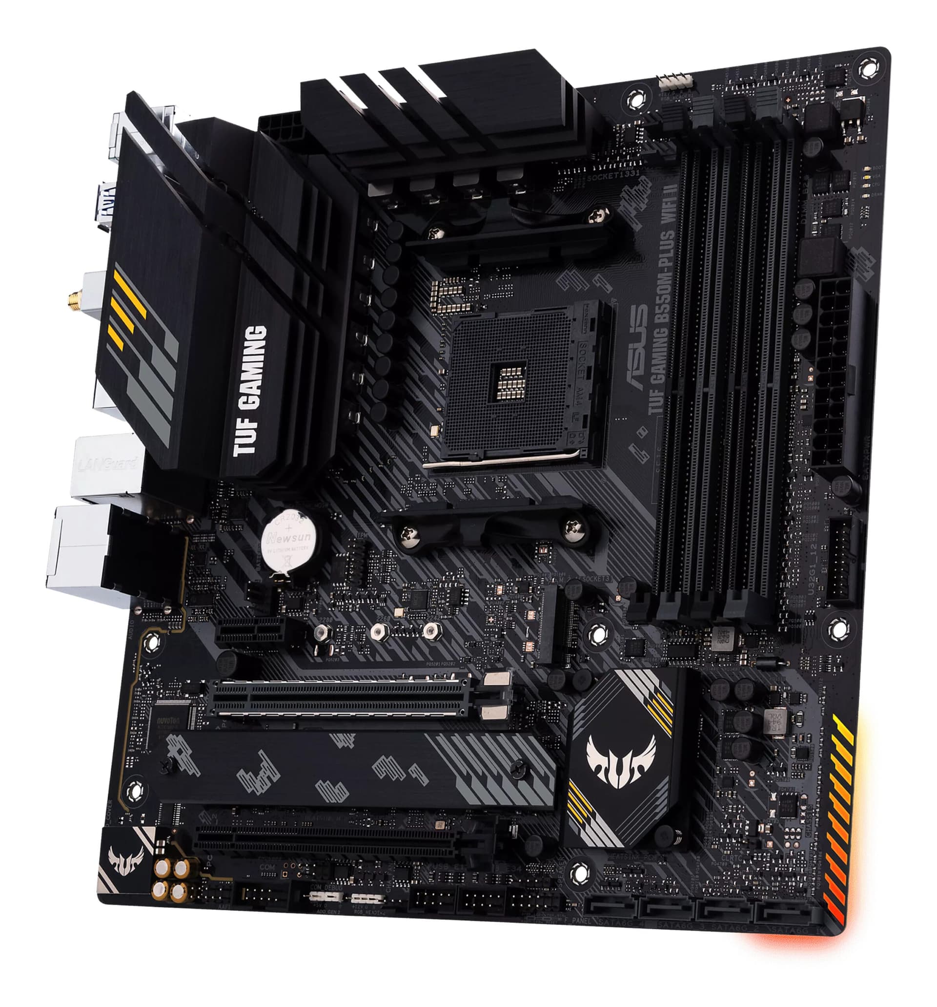 Placa de baza ASUS TUF GAMING B550M-PLUS WIFI II, AMD B550, AM4, mATX "90MB19Y0-M0EAY0" — miniatură