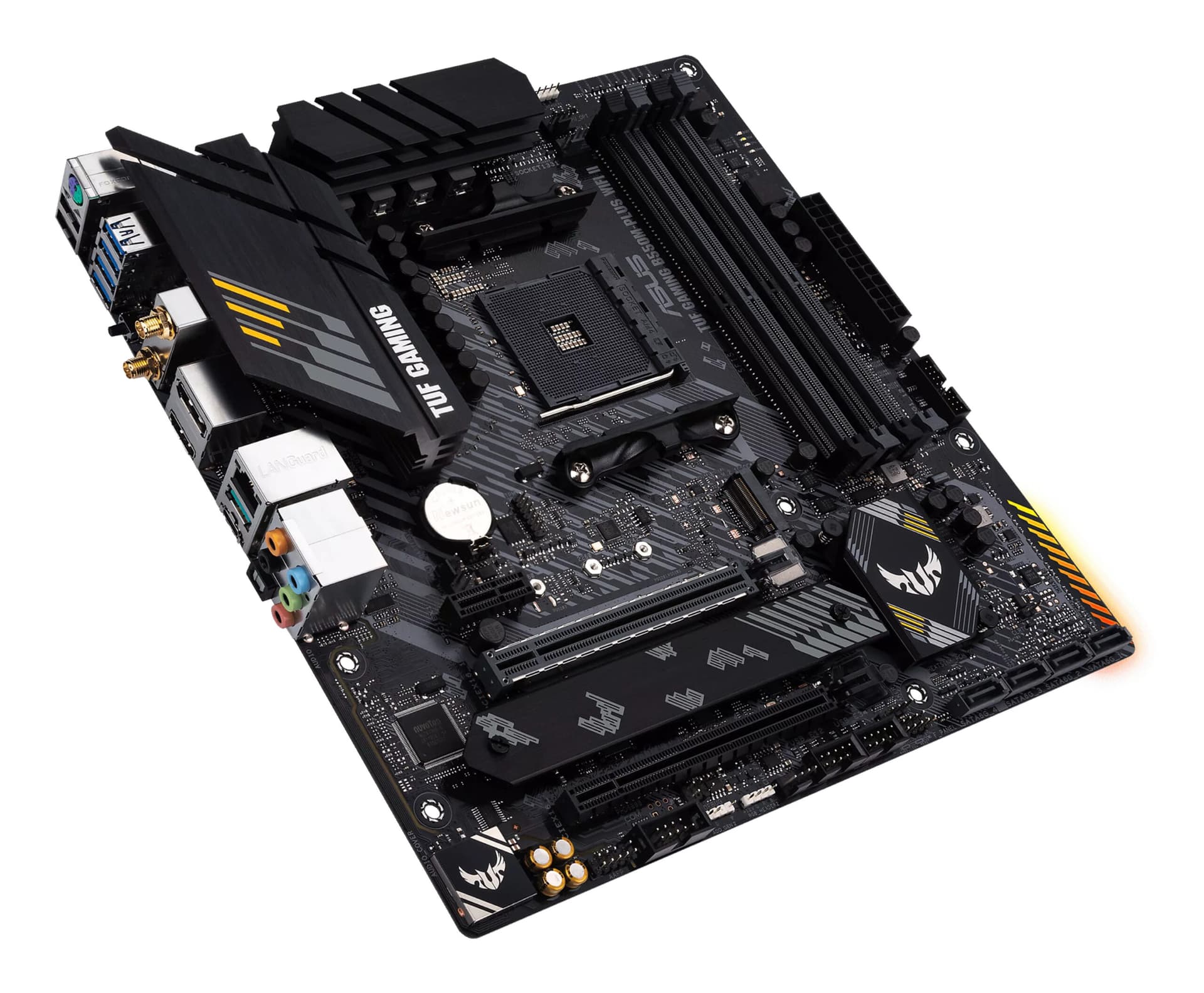 Placa de baza ASUS TUF GAMING B550M-PLUS WIFI II, AMD B550, AM4, mATX "90MB19Y0-M0EAY0" — miniatură