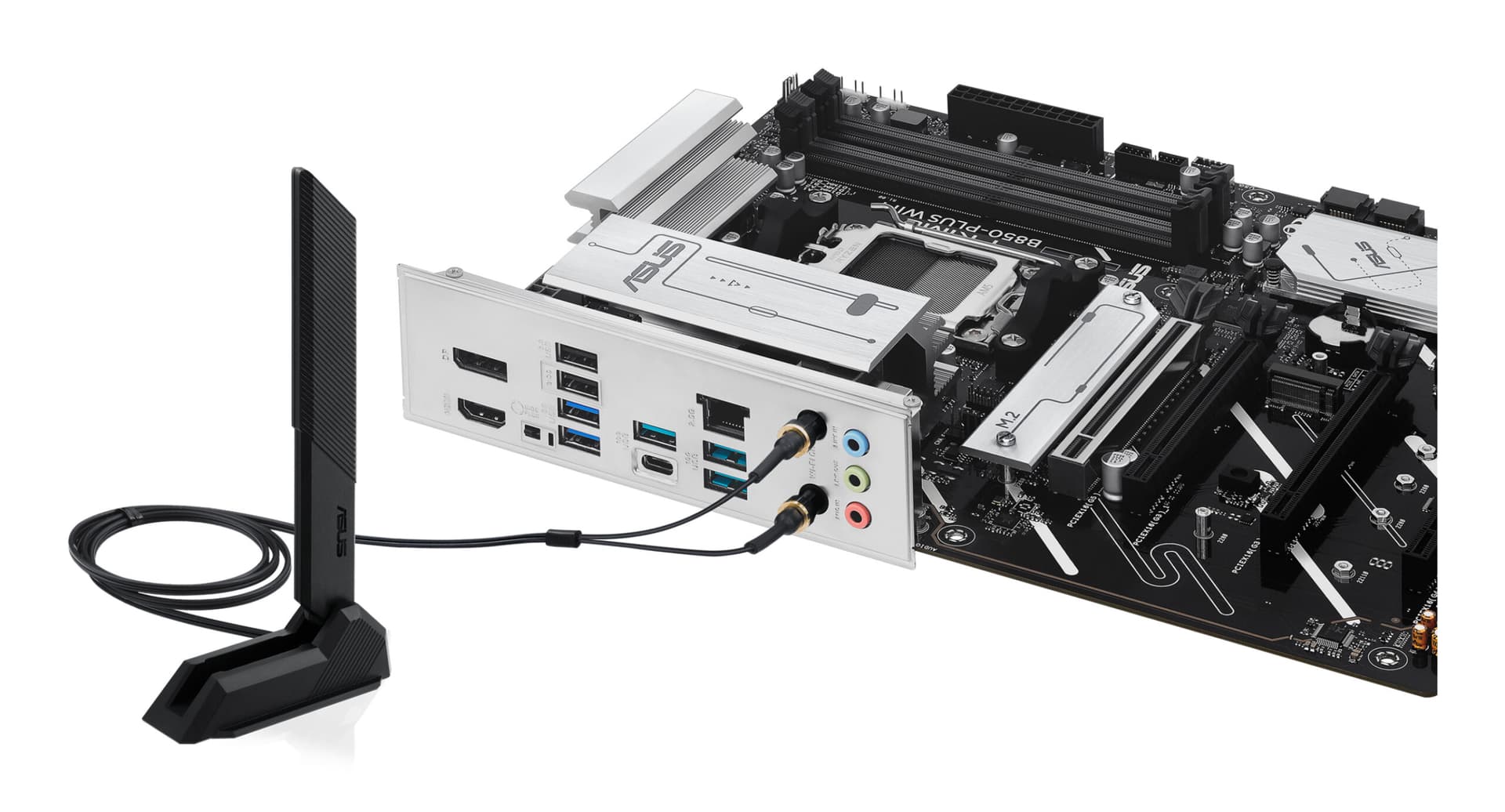 Placa de baza ASUS PRIME B850-PLUS WIFI, AMD B850, Socket AM5, ATX "90MB1L80-M0EAY0" — miniatură