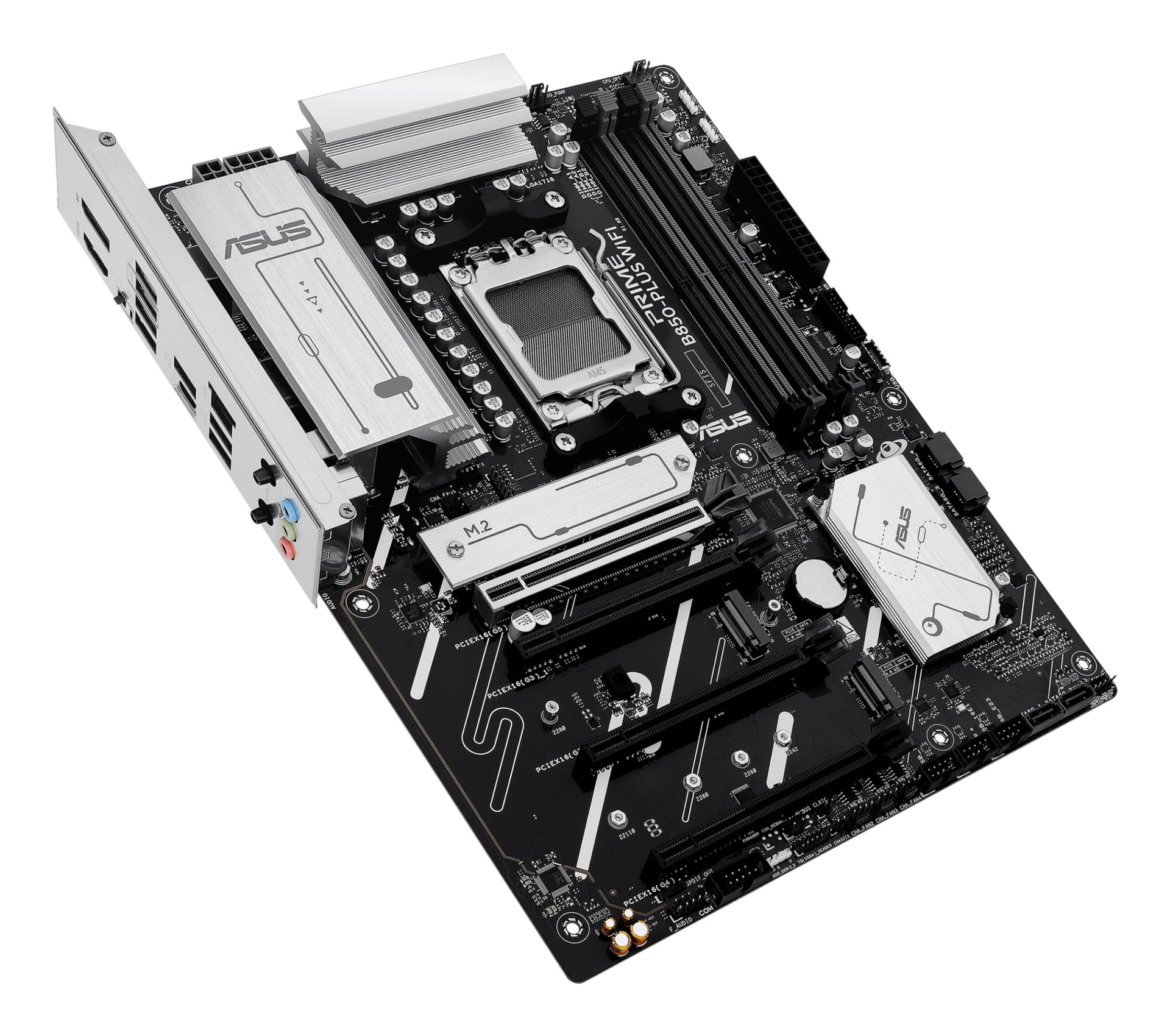 Placa de baza ASUS PRIME B850-PLUS WIFI, AMD B850, Socket AM5, ATX "90MB1L80-M0EAY0" — miniatură