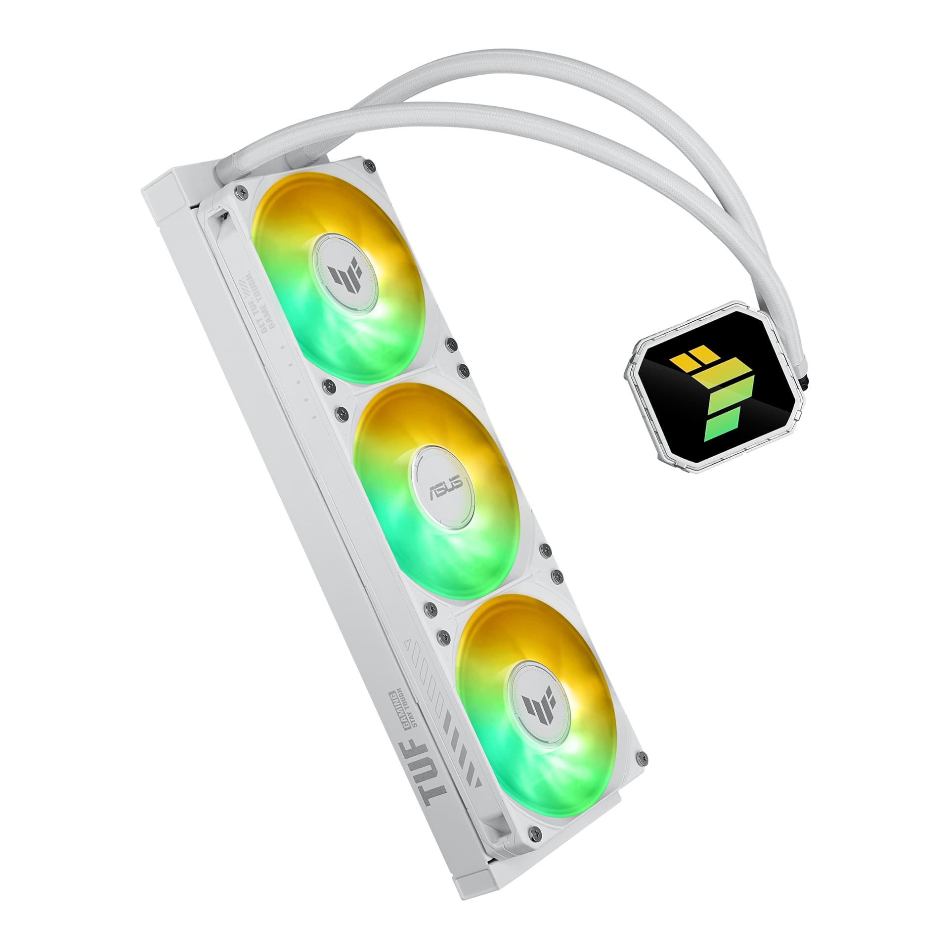 Cooler CPU ASUS TUF LC III 360, aRGB, 650 - 2600rpm, 3 x 120mm (Alb) "90RC0192-B0EAY0"