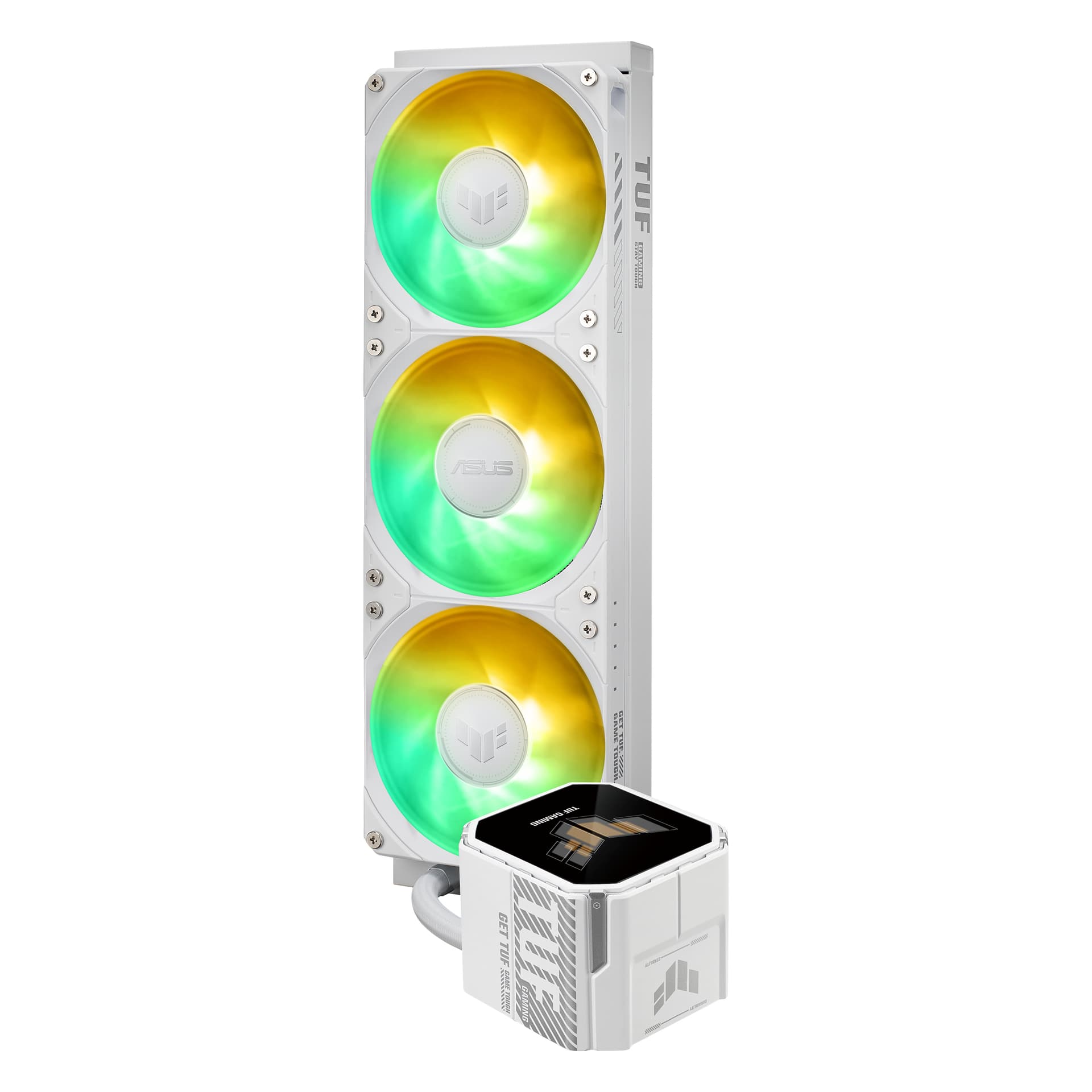 TUF Gaming LC III 360 ARGB LCD White "90RC01A2-B0EAY0" — miniatură