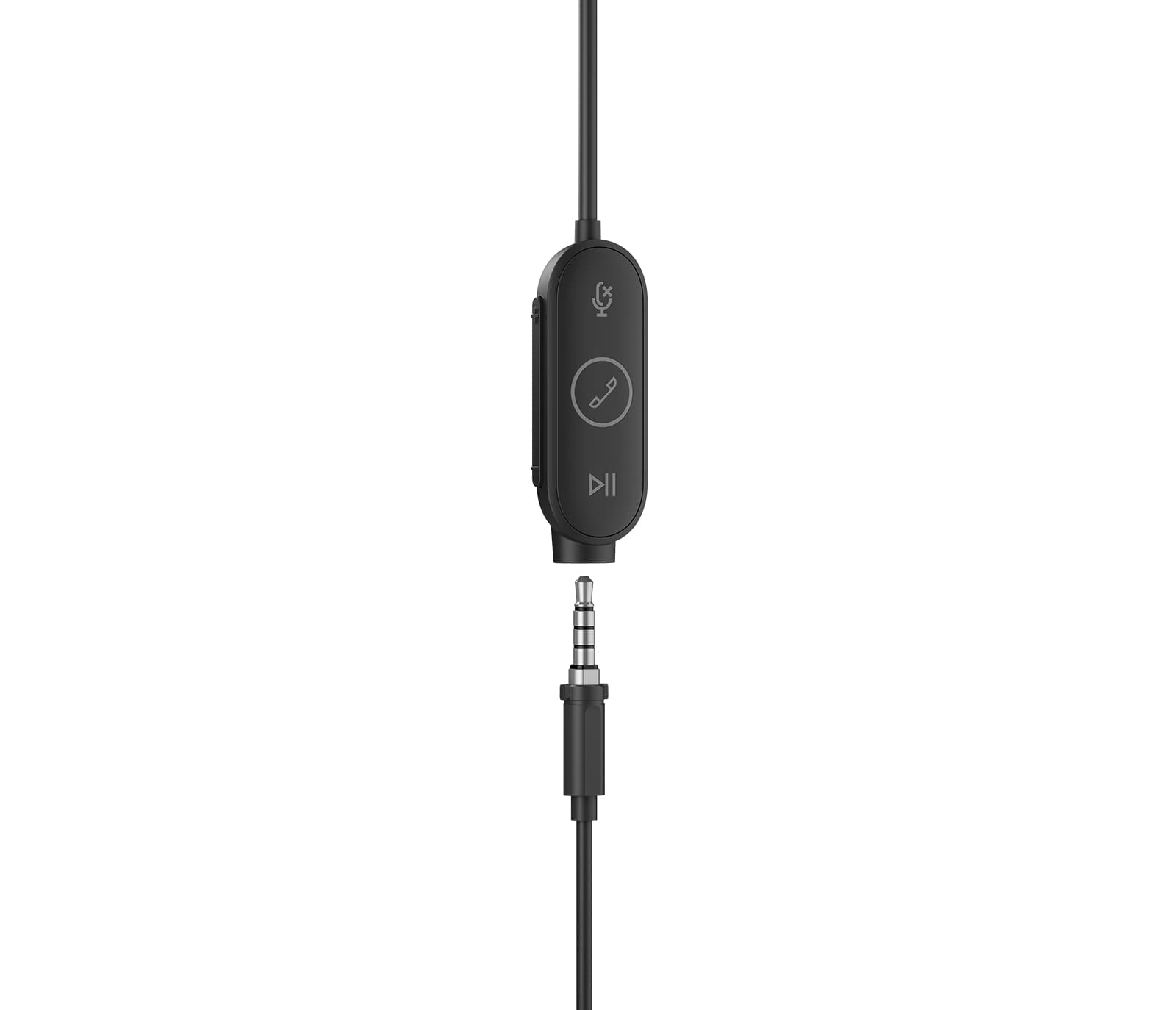 Casti Zone, 3.5mm jack/USB-A/USB-C, Black "981-001013" — miniatură