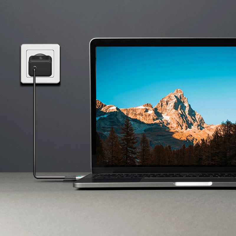 CABLU alimentare si date LOGILINK, pt. smartphone, USB 3.2, USB Gen Type-C (T) la USB Type-C (T), 0.5m, PD 240W, 3 x ecranat, 4K/60Hz, 20Gbps, LED, metal, negru, "CU0441" — miniatură