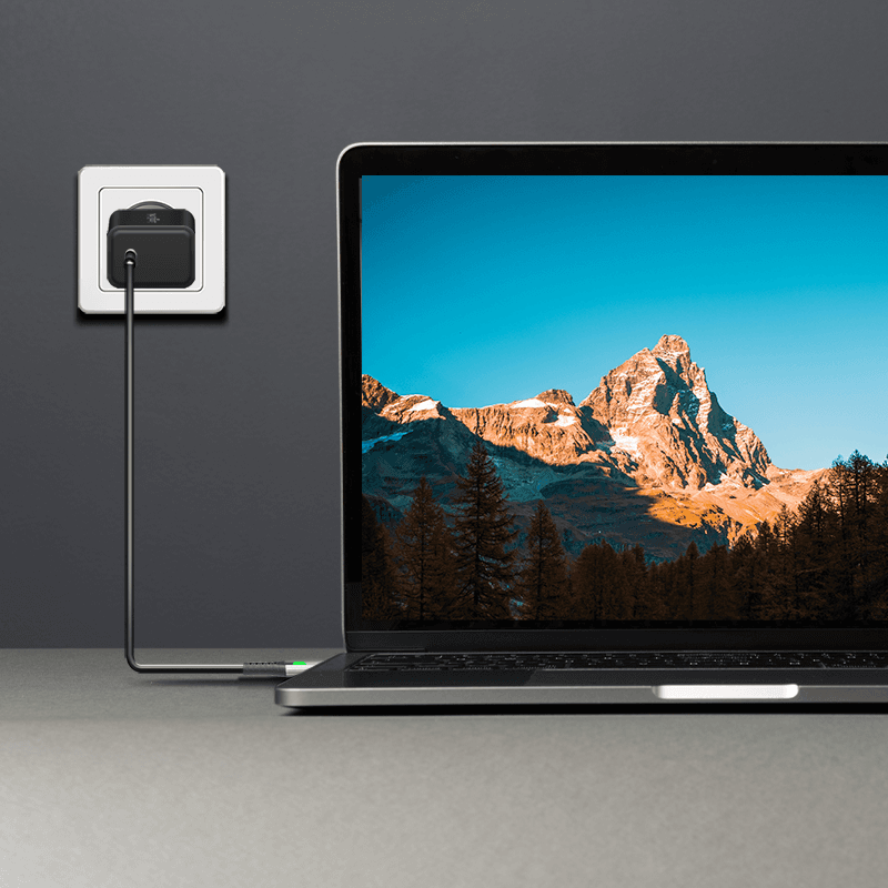 CABLU alimentare si date LOGILINK, pt. smartphone, USB 3.2, USB Gen Type-C (T) la USB Type-C (T), 2m, PD 240W, 3 x ecranat, 4K/60Hz, 20Gbps, LED, metal, negru, "CU0444" — miniatură